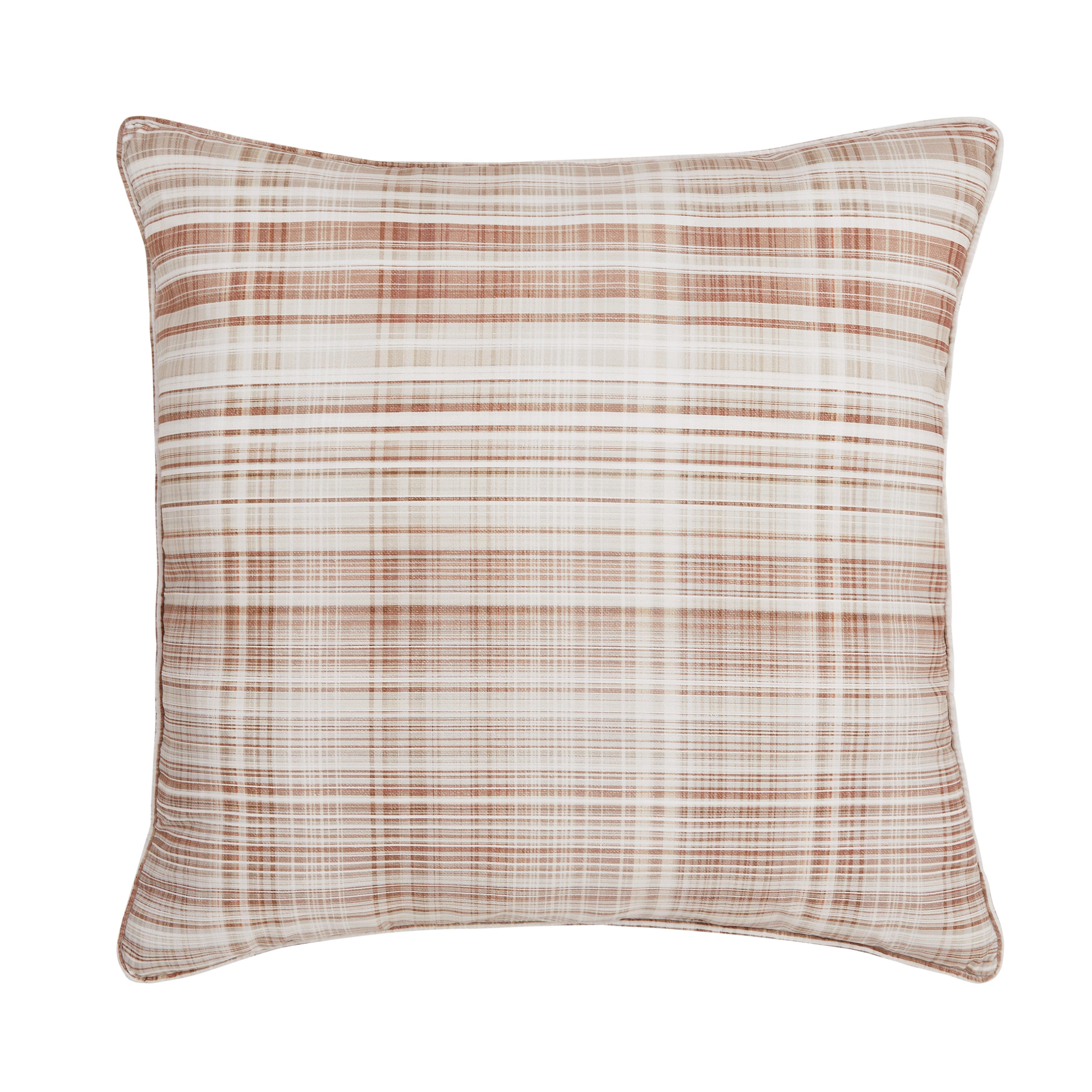 J. Queen Modern Pascal Decorative Throw Pillow, Cinnamon, large
