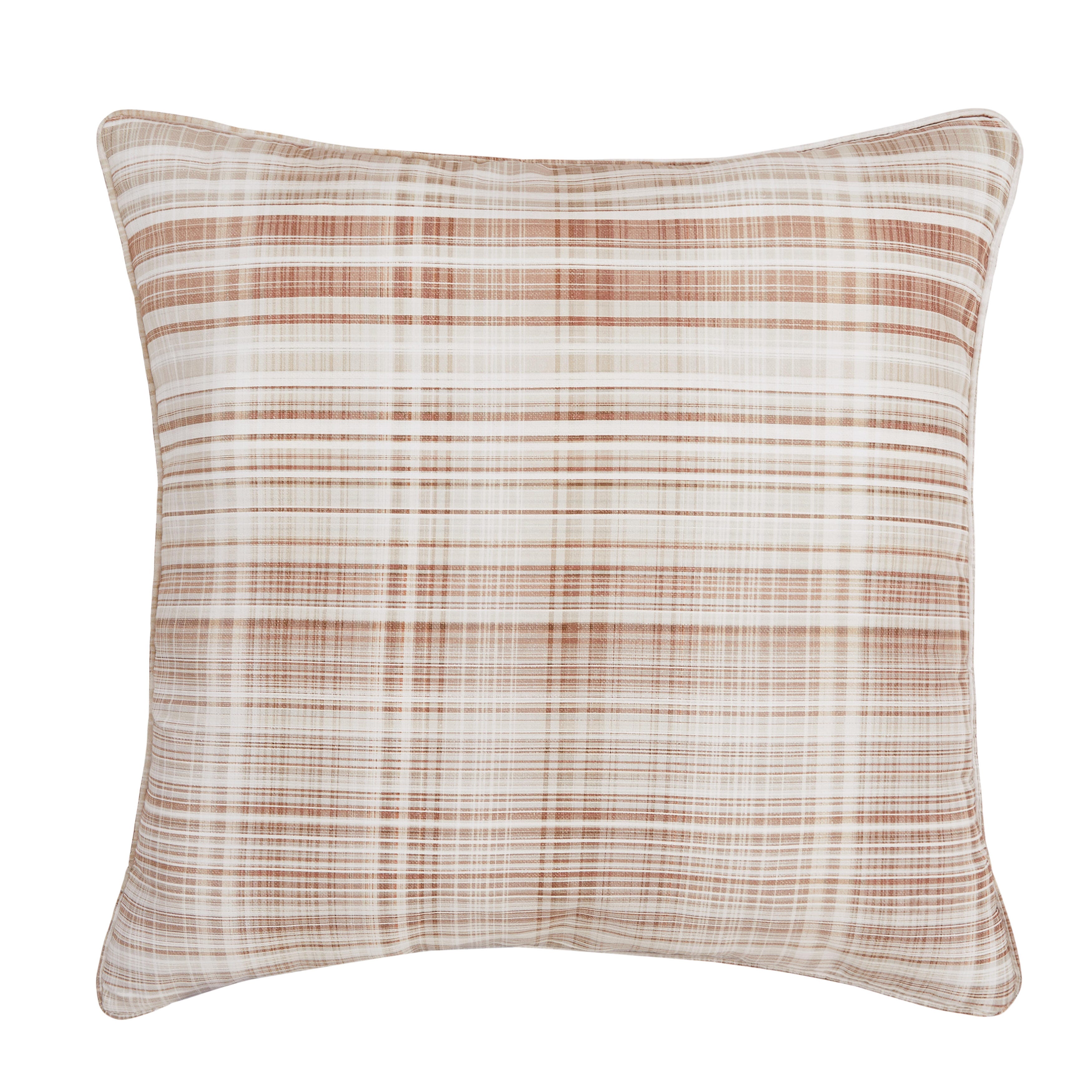 J. Queen Modern Pascal Decorative Throw Pillow, Cinnamon, large