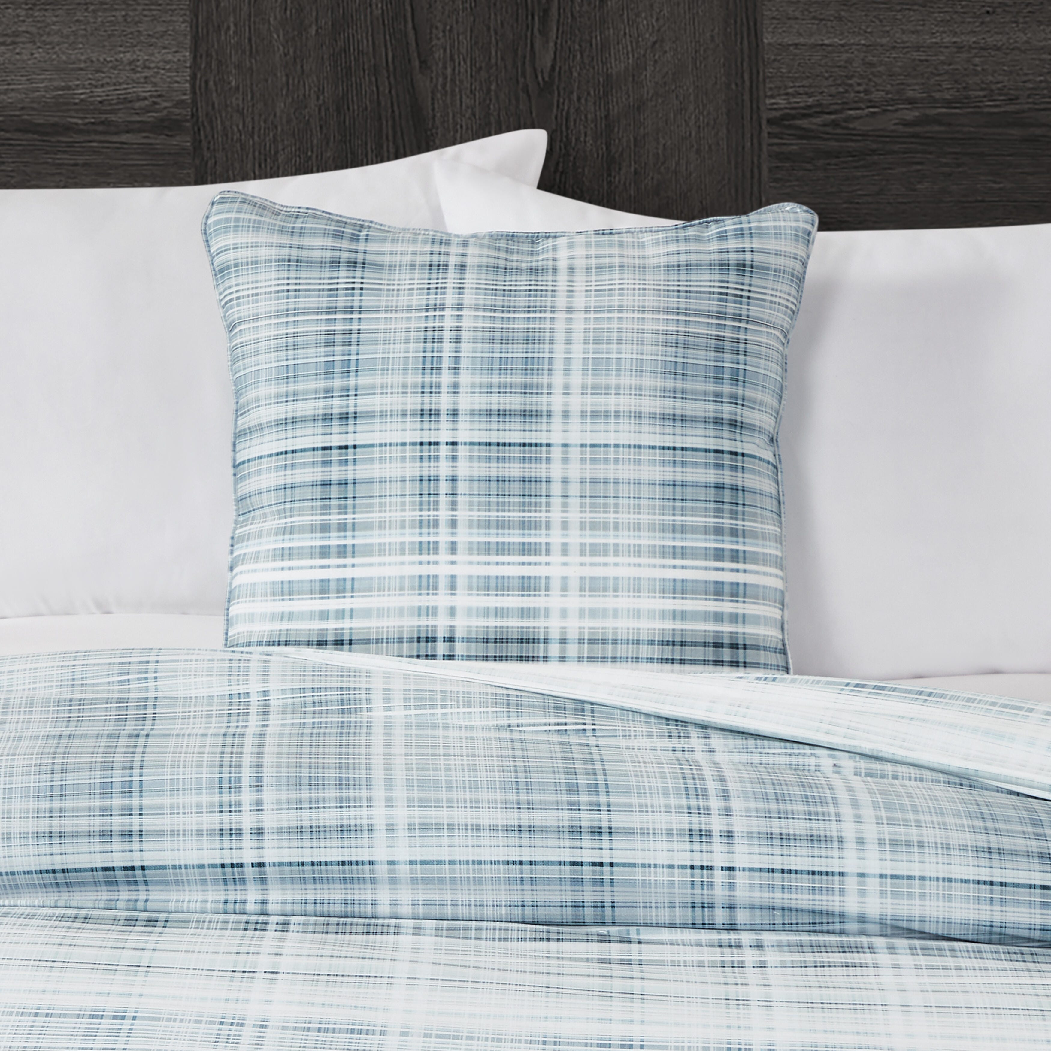 J. Queen Modern Pascal Decorative Throw Pillow, Blue, large