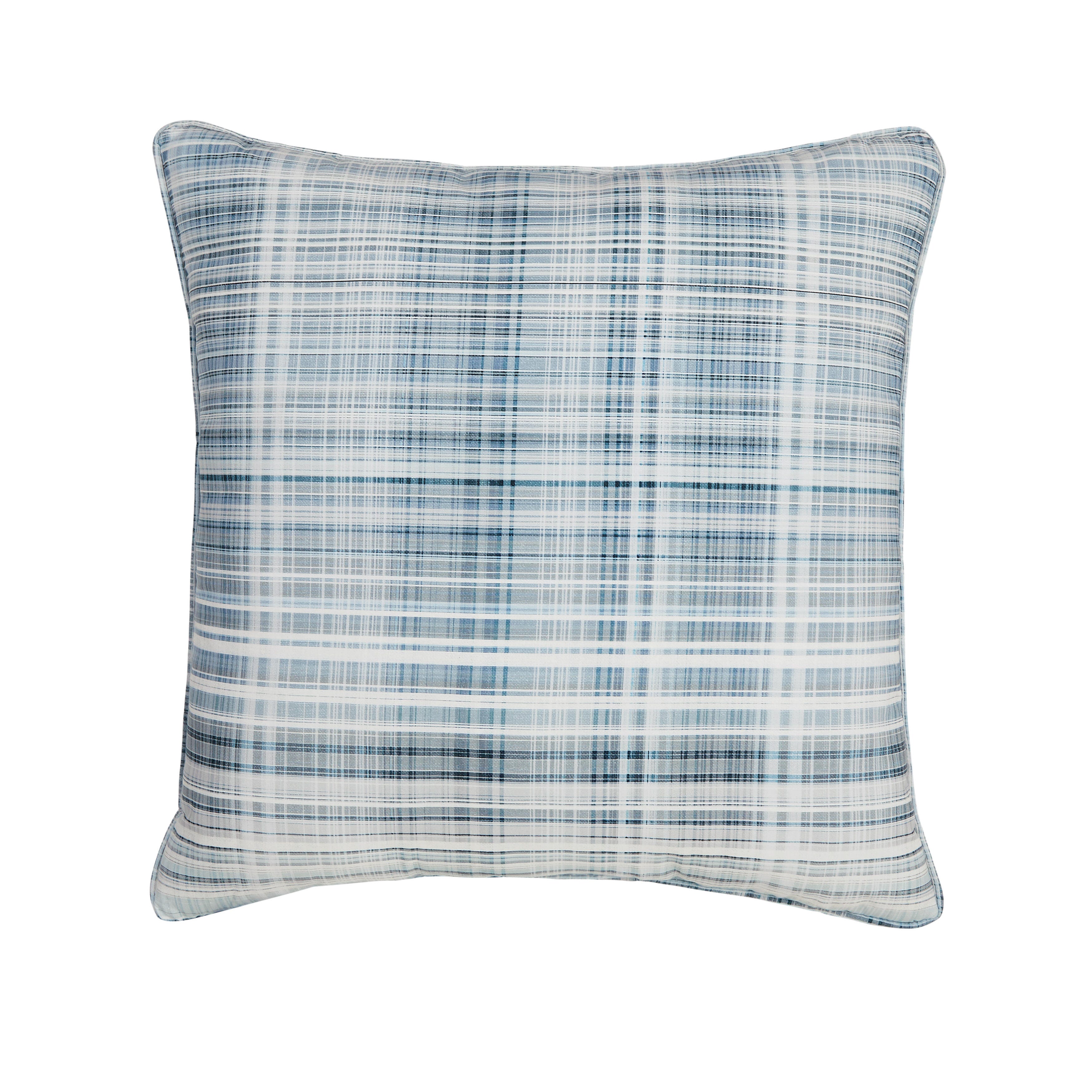 J. Queen Modern Pascal Decorative Throw Pillow, Blue, large