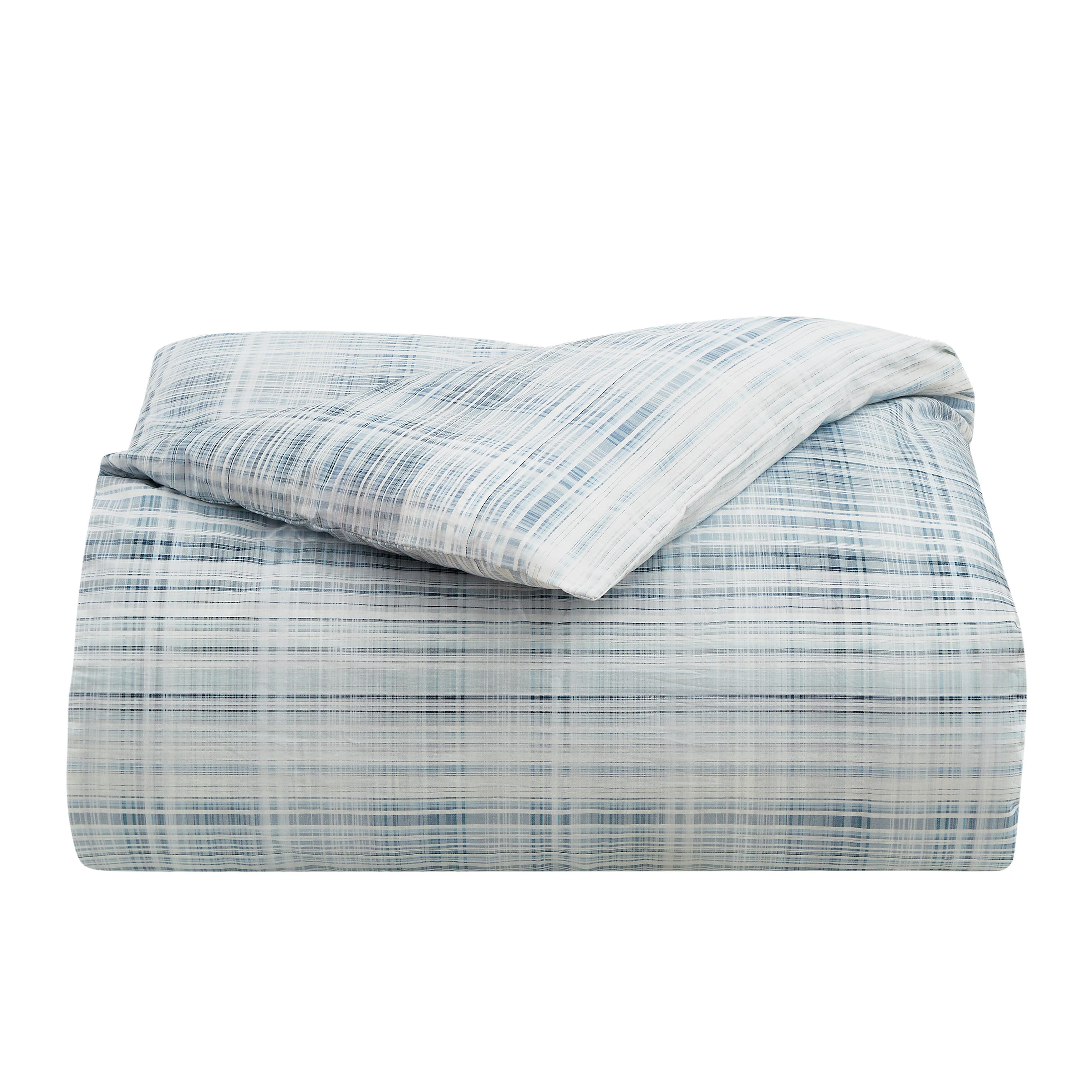 J. Queen Modern Pascal 3 Piece Full/Queen Duvet Cover Set, Blue, rollover