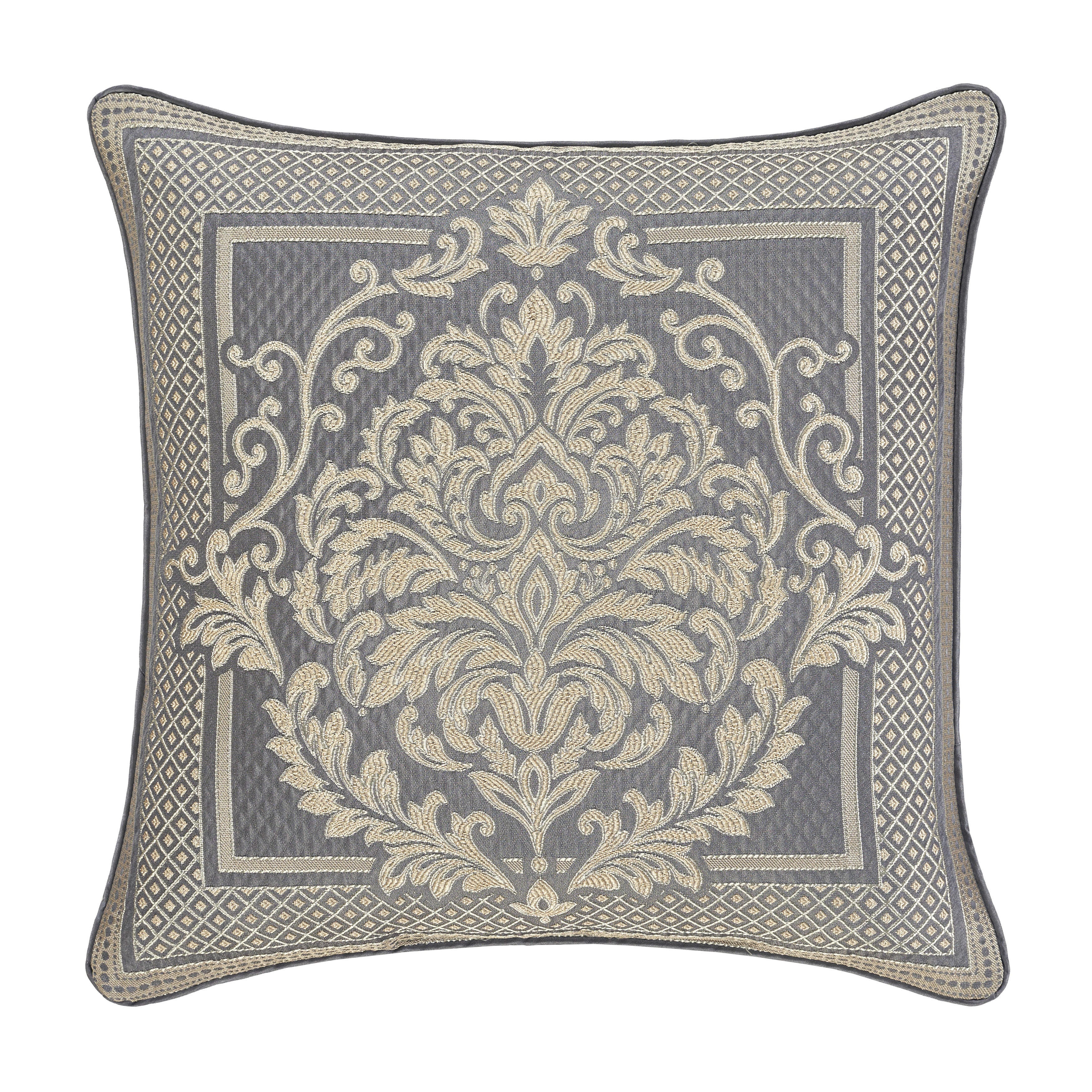 J. Queen New York Excelsior 20" Decorative Throw Pillow, French Blue, large