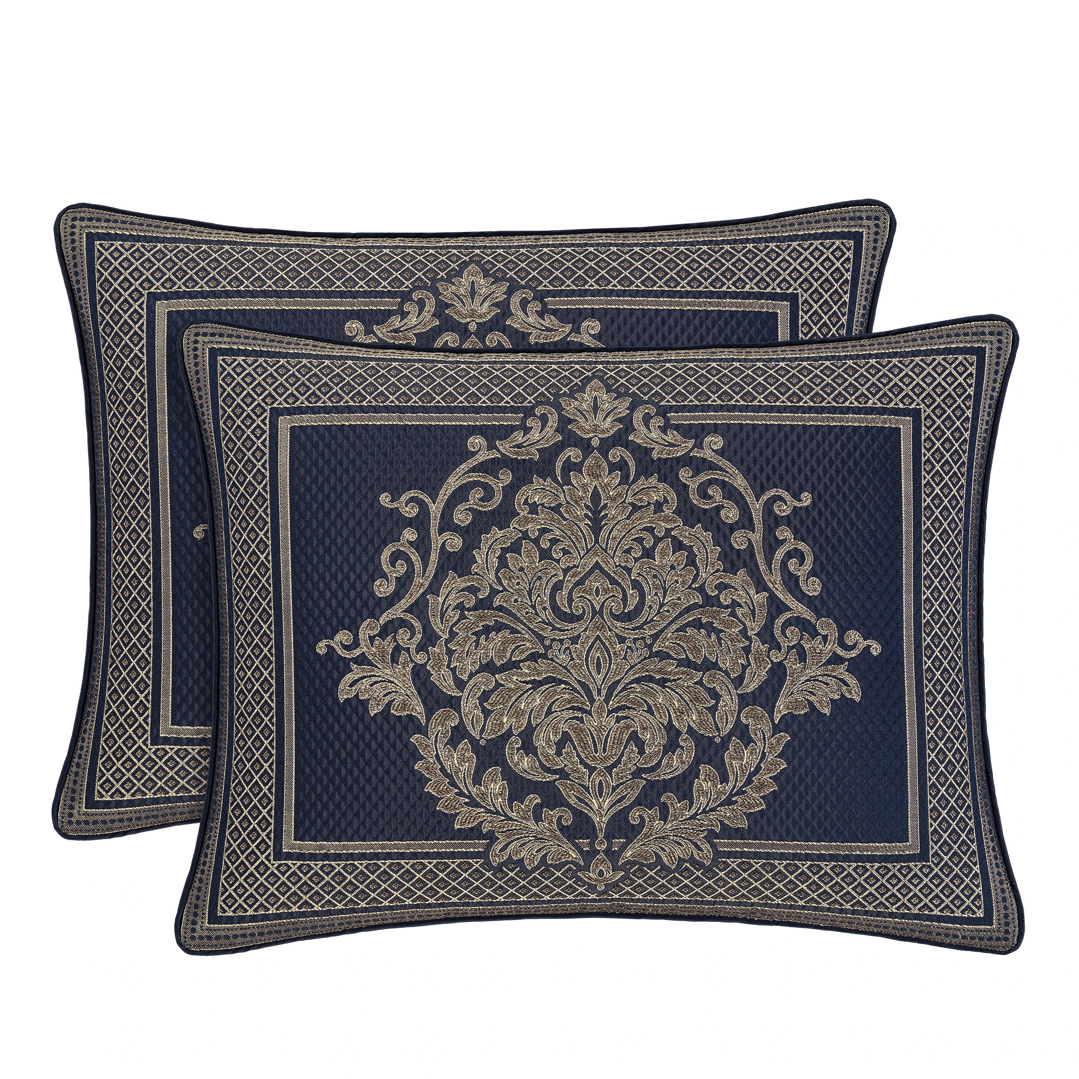 J. Queen New York Excelsior 4-Piece King Comforter Set, Royal Blue, large