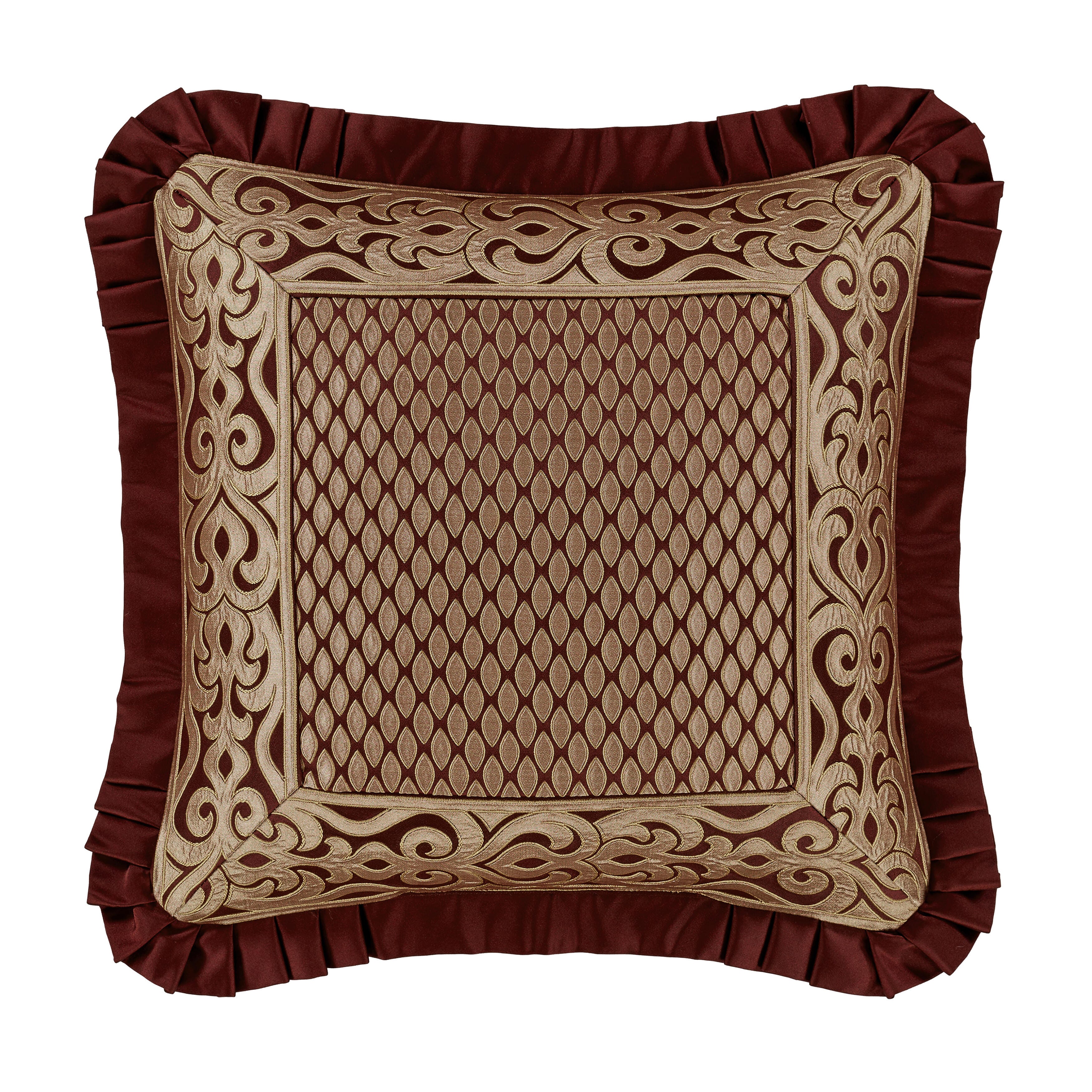 J. Queen New York Renzo 20" Embellished Decorative Throw Pillow, , large