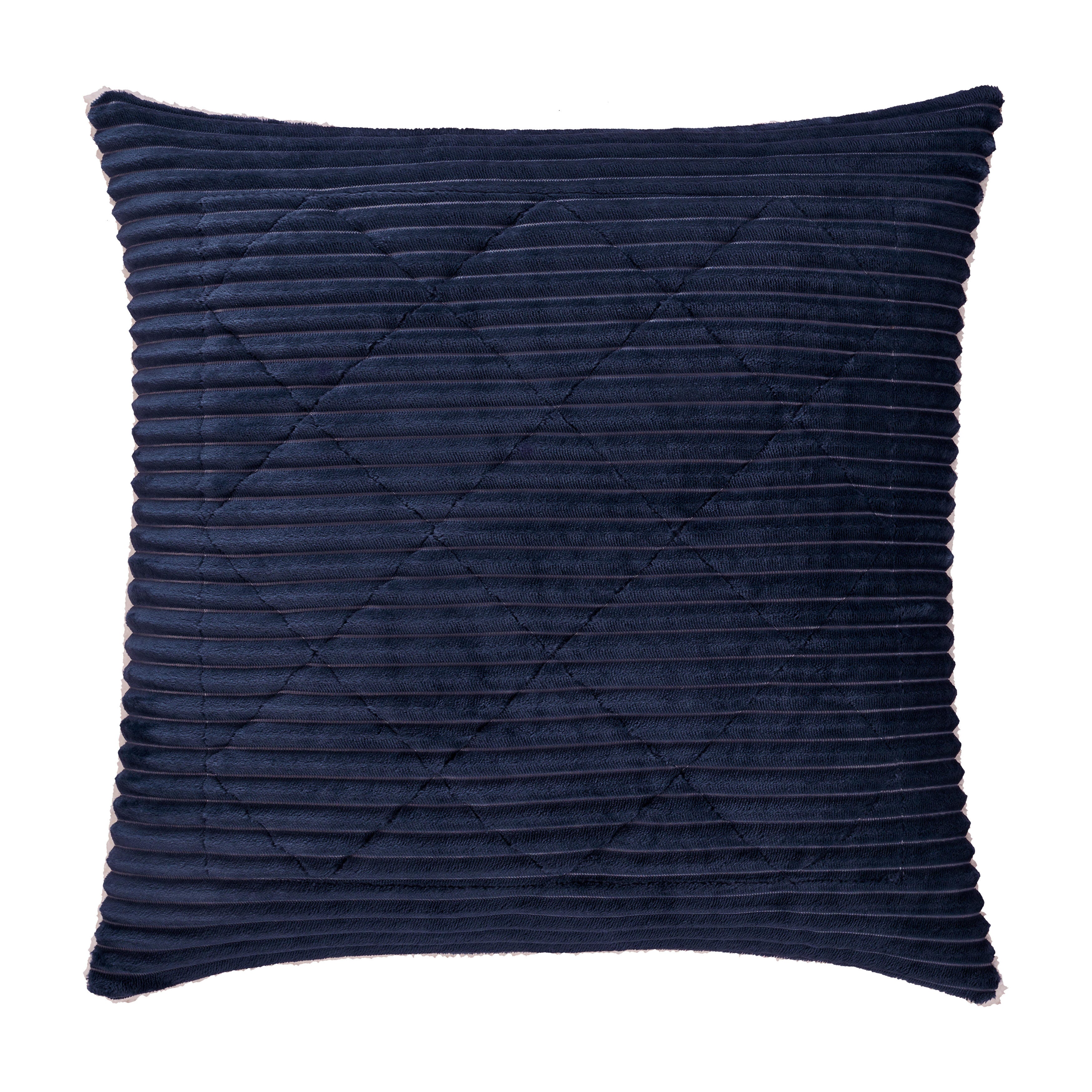 J. Queen New York Everett Euro Sham, Navy, large