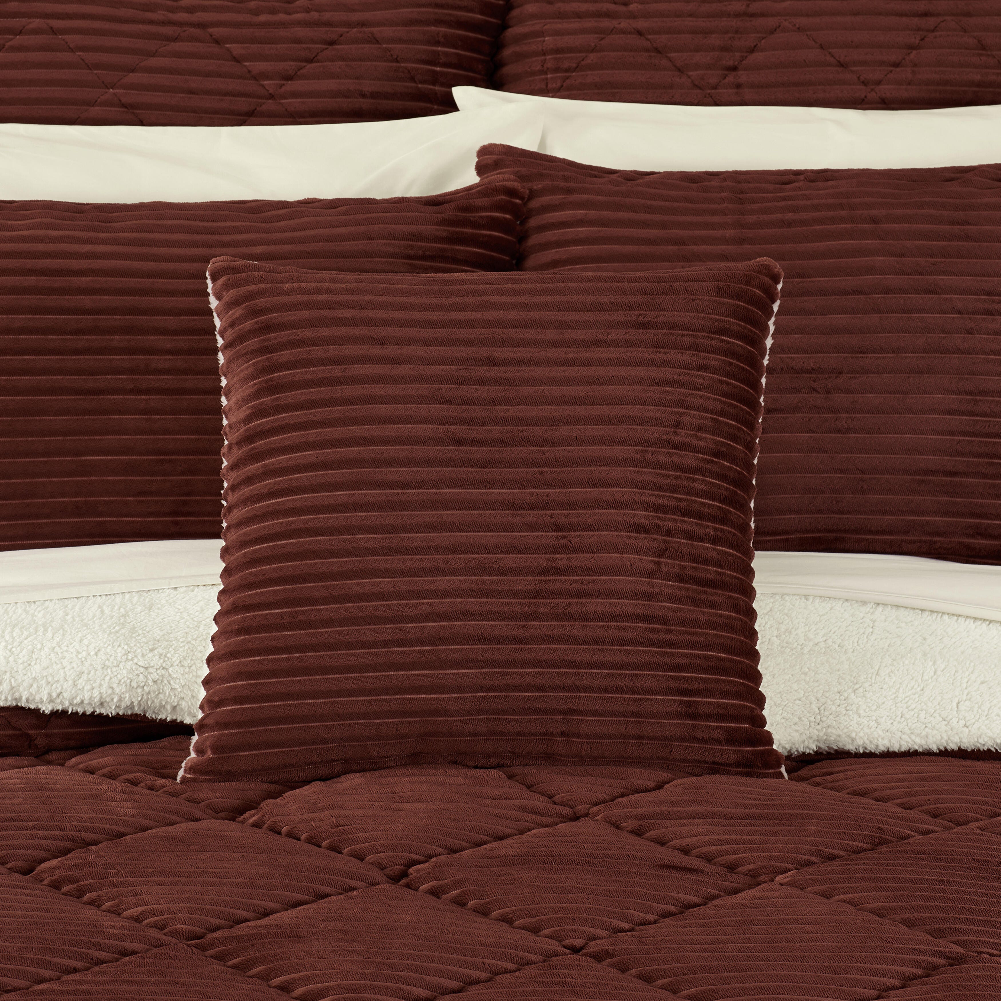 J. Queen New York Everett Decorative Throw Pillow, Brick, large