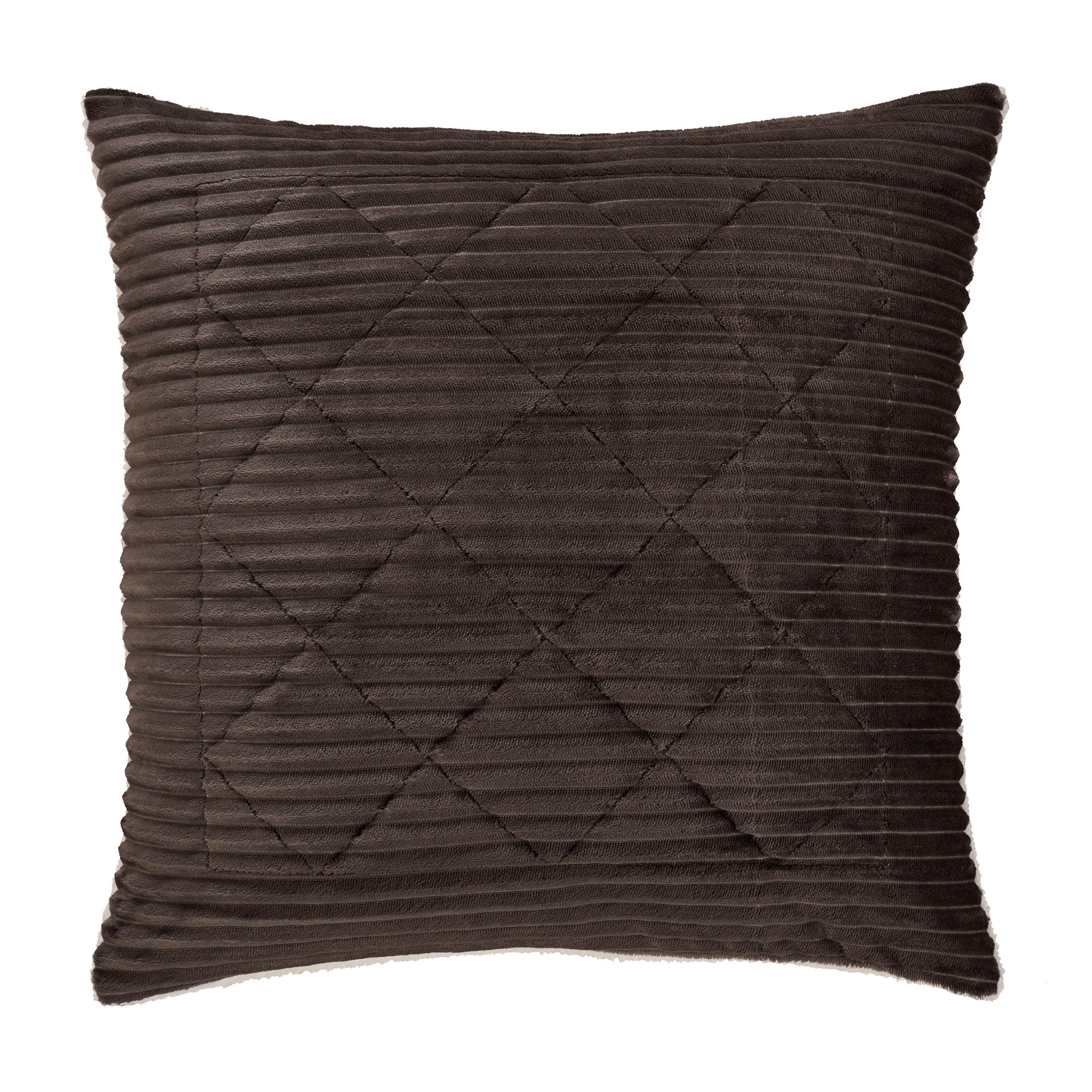 J. Queen New York Everett Euro Sham, Mocha, large