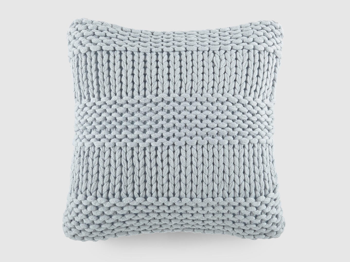 iEnjoy Home Chunky Decorative Throw Pillow, Light Blue, large