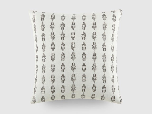 iEnjoy Home Folk Leaves Print Decorative Throw Pillow