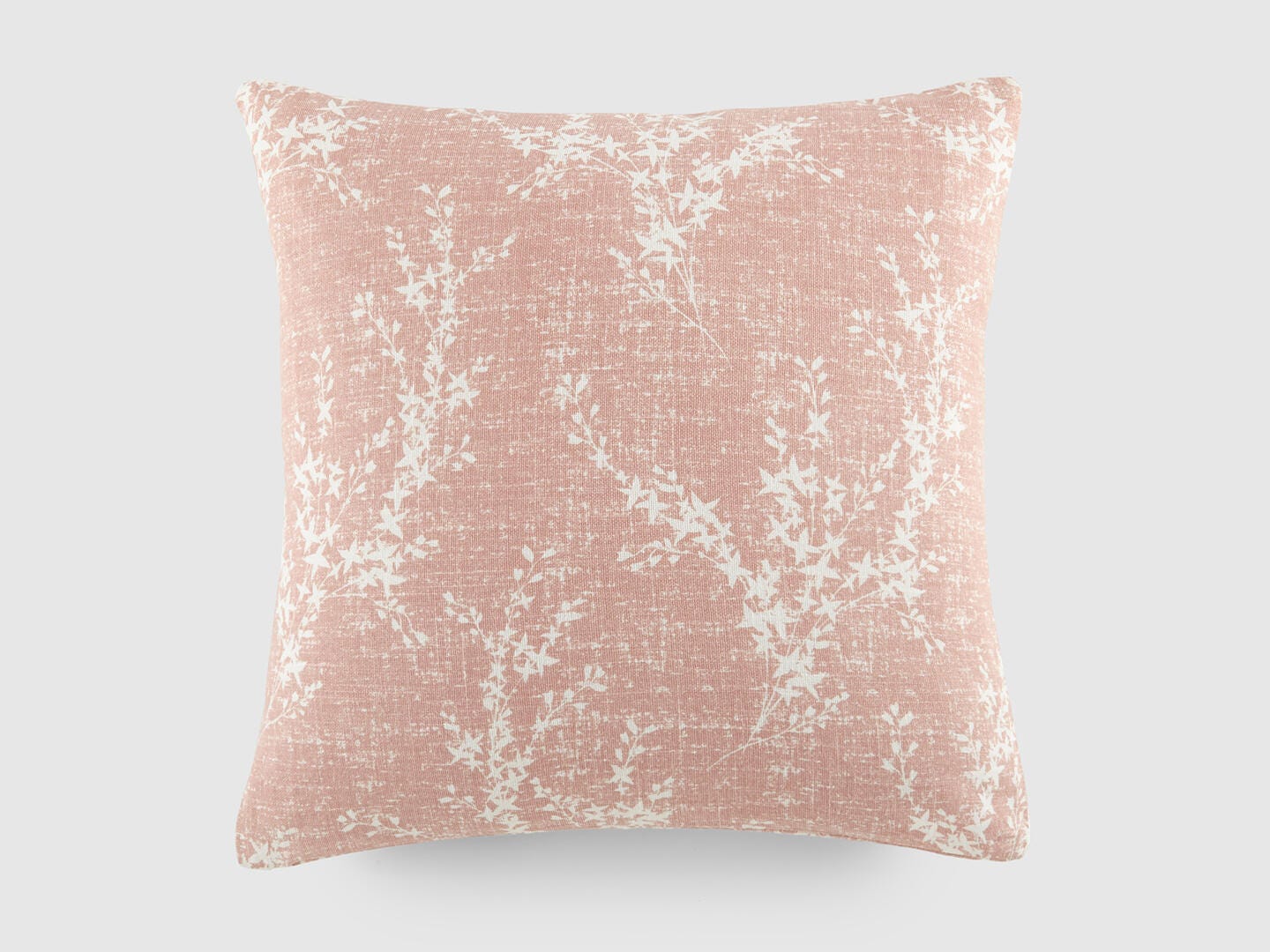 iEnjoy Home Willow Print Decorative Throw Pillow, Rose, large