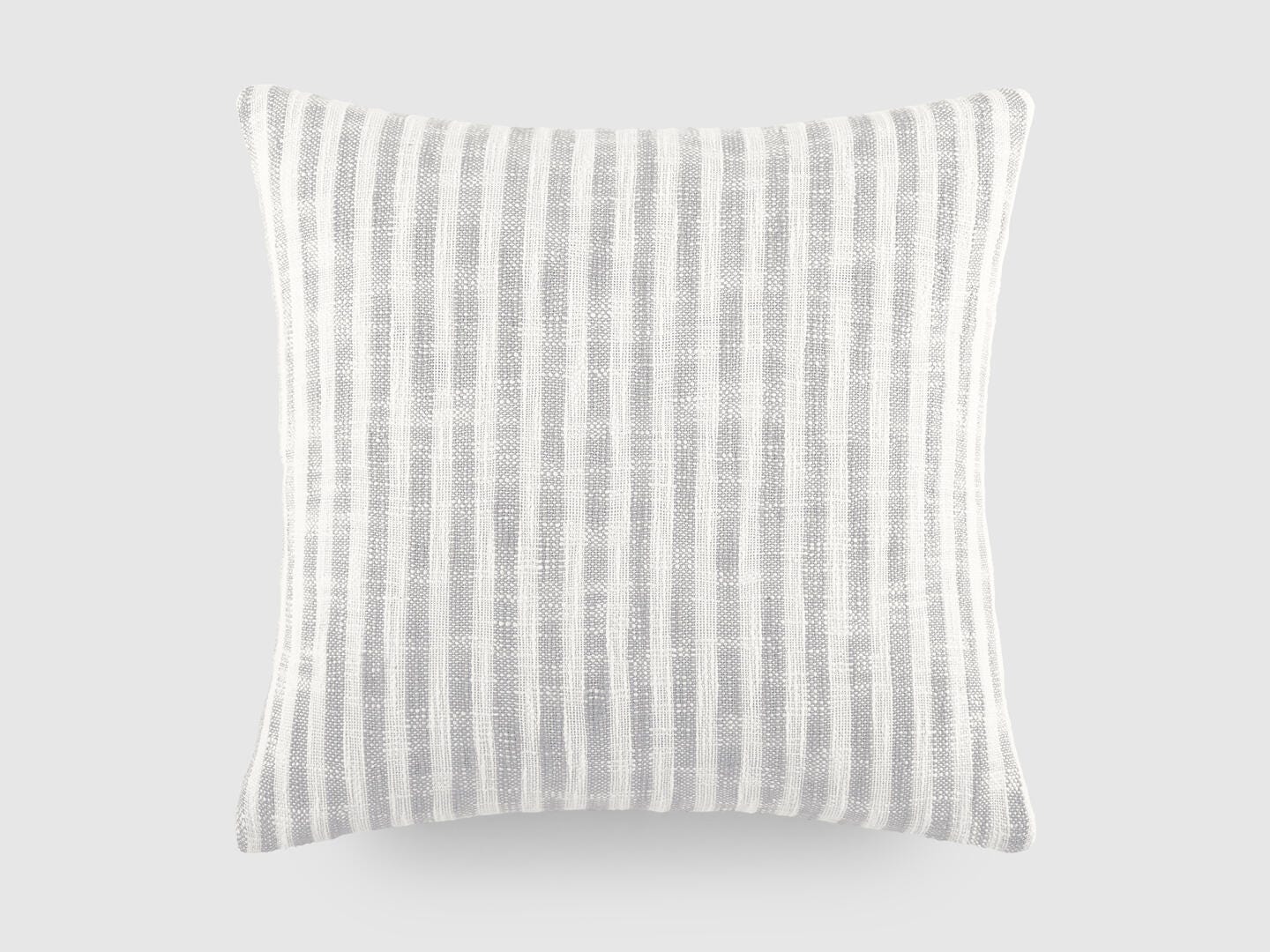 iEnjoy Home Striped Decorative Throw Pillow, Gray, large