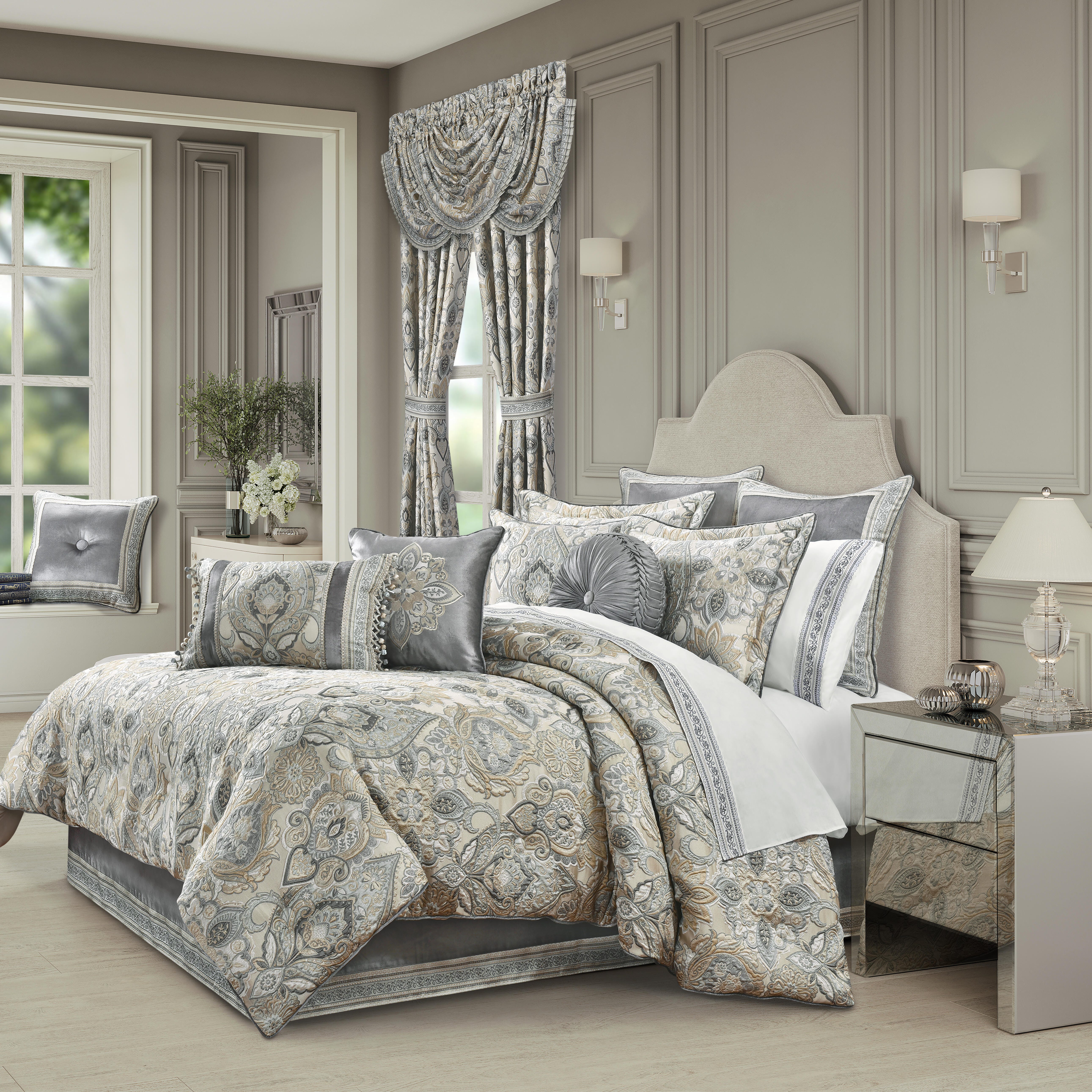 J. Queen New York Annabelle Euro Sham, , large