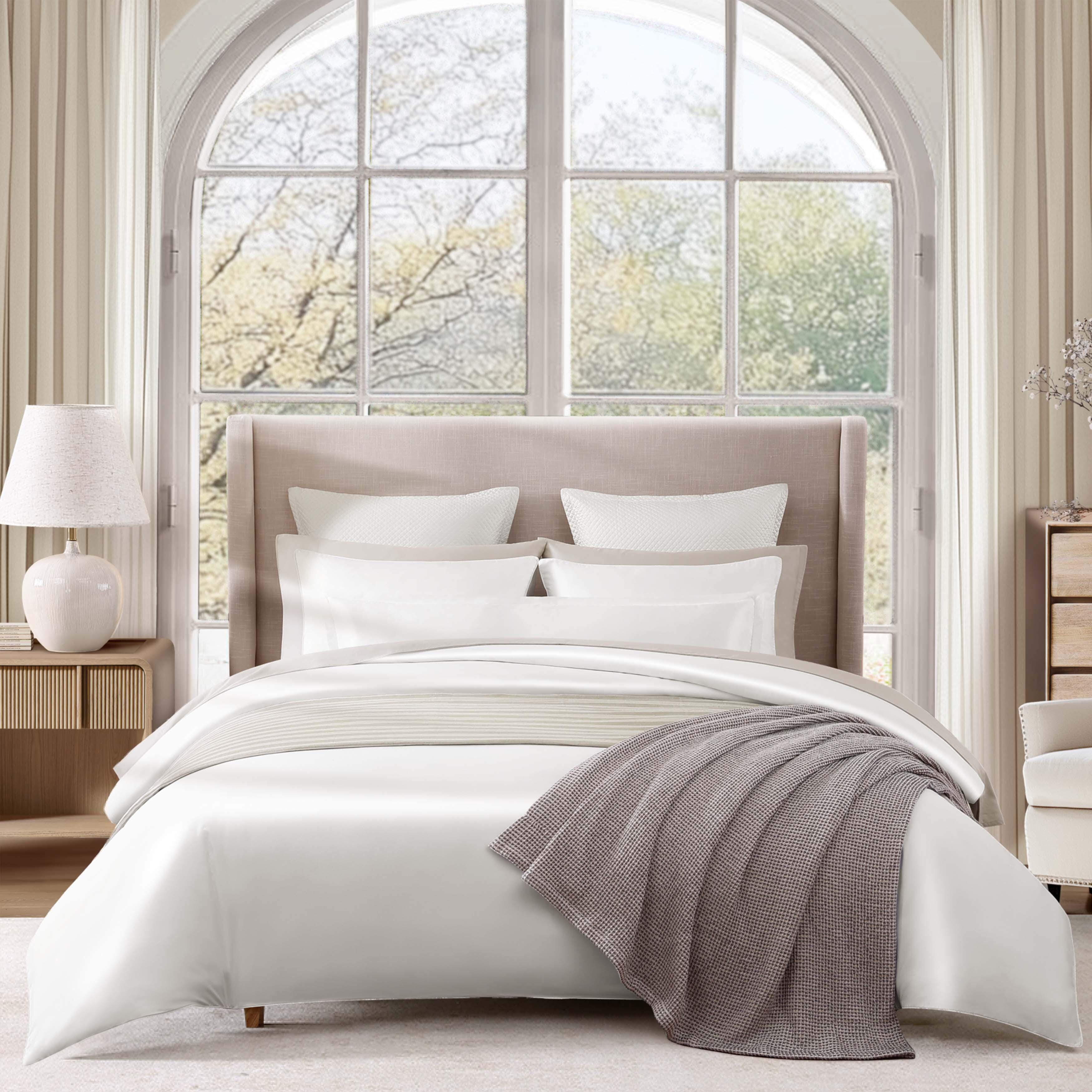 Bebejan&reg; Full/Queen Waffle Blanket, Gray, rollover