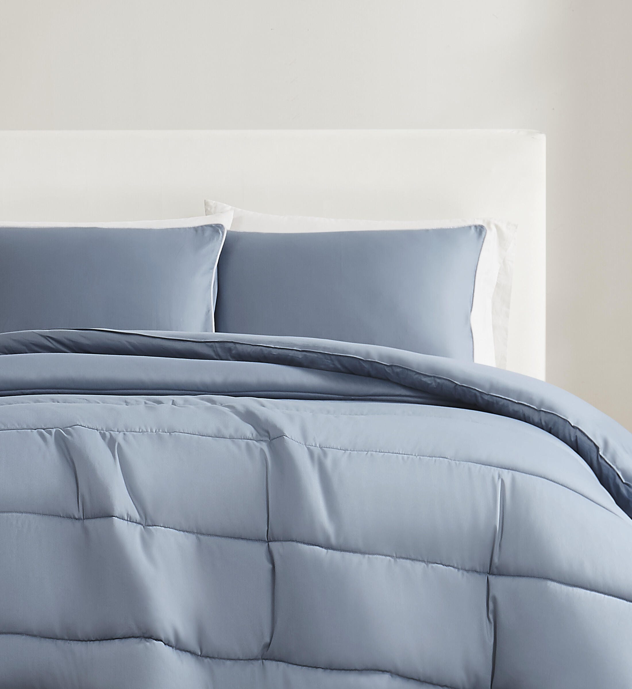 Christian Siriano NY 3-Piece King Comforter Set, Blue, large