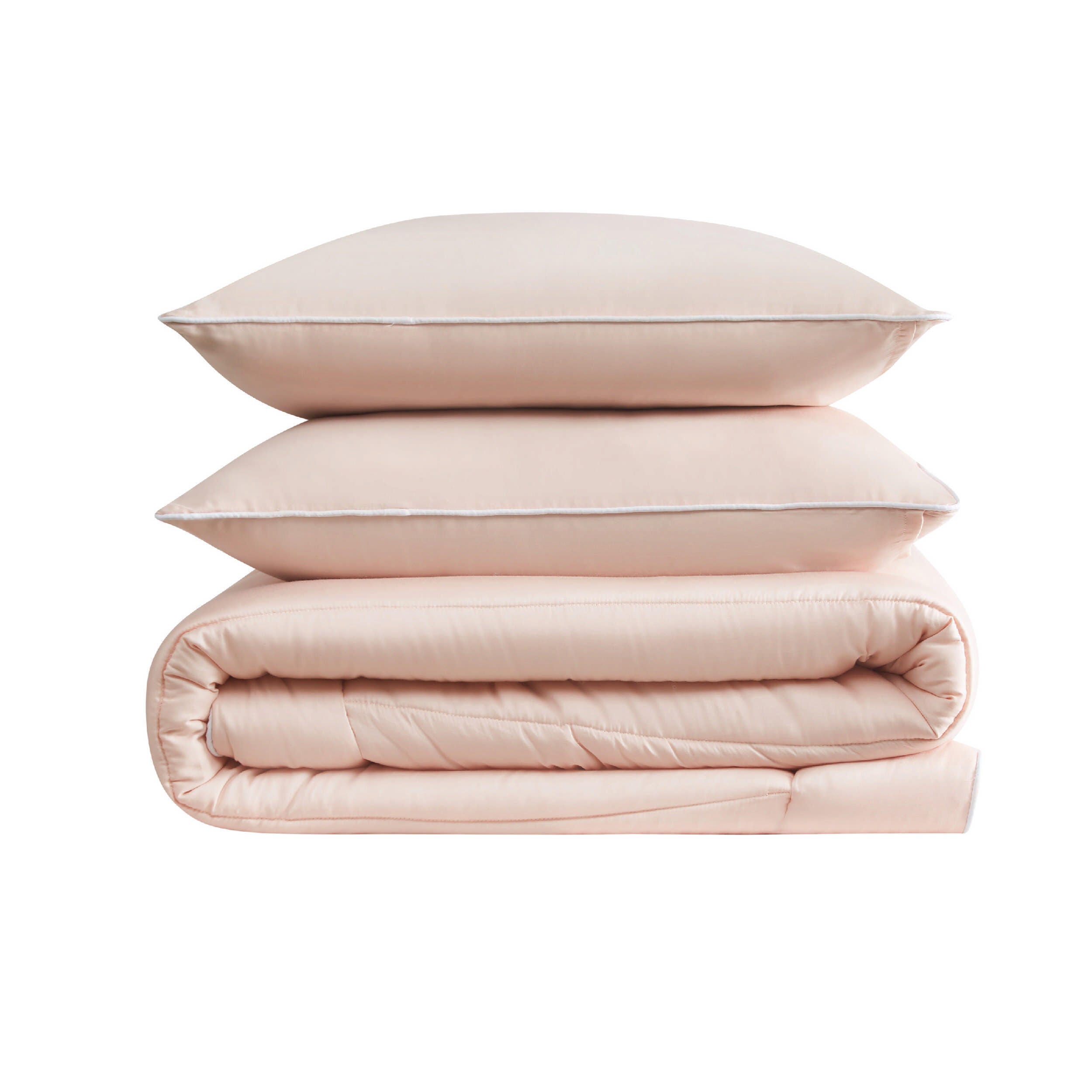 Christian Siriano NY 3-Piece King Comforter Set, Blush, large