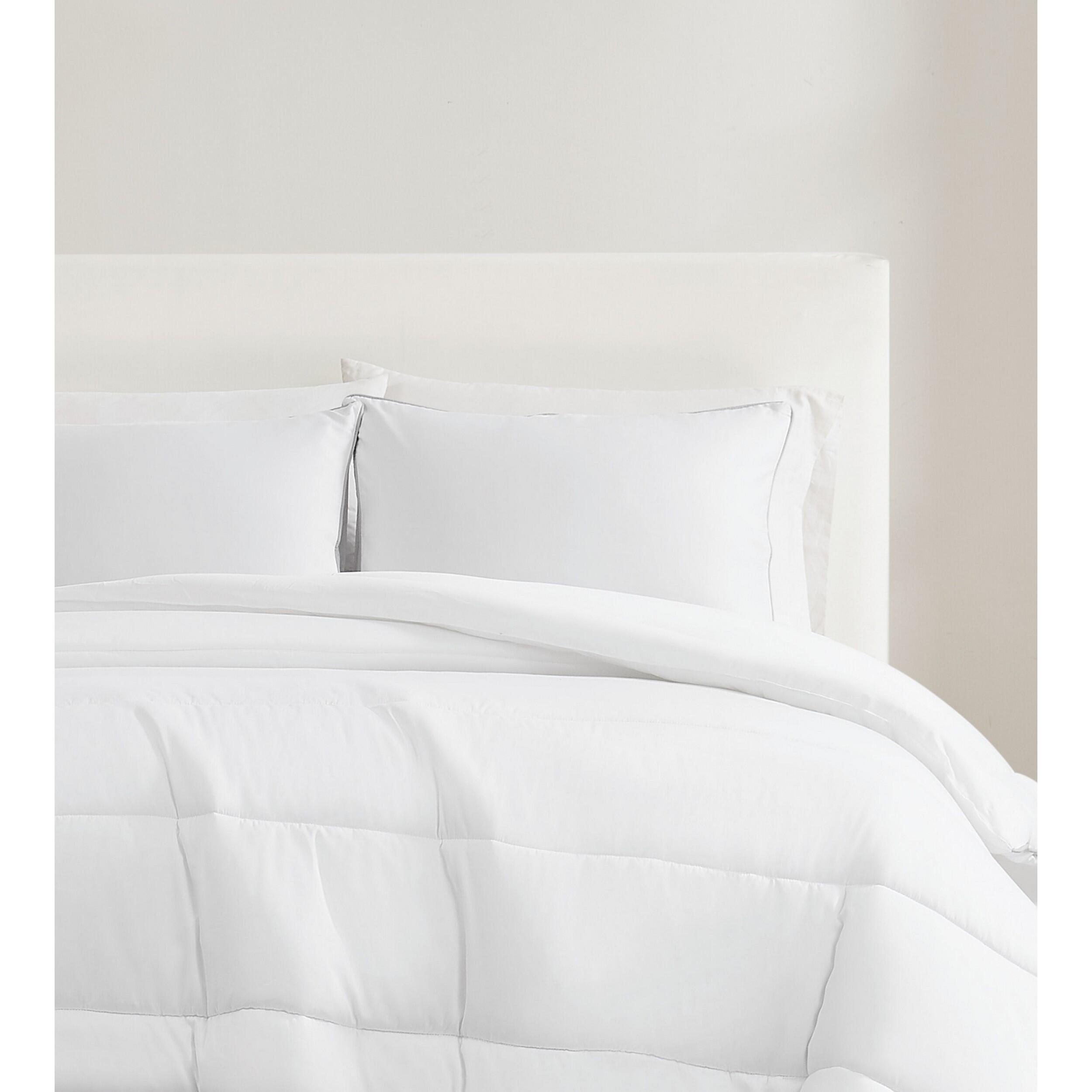Christian Siriano NY 3-Piece King Comforter Set, White, large