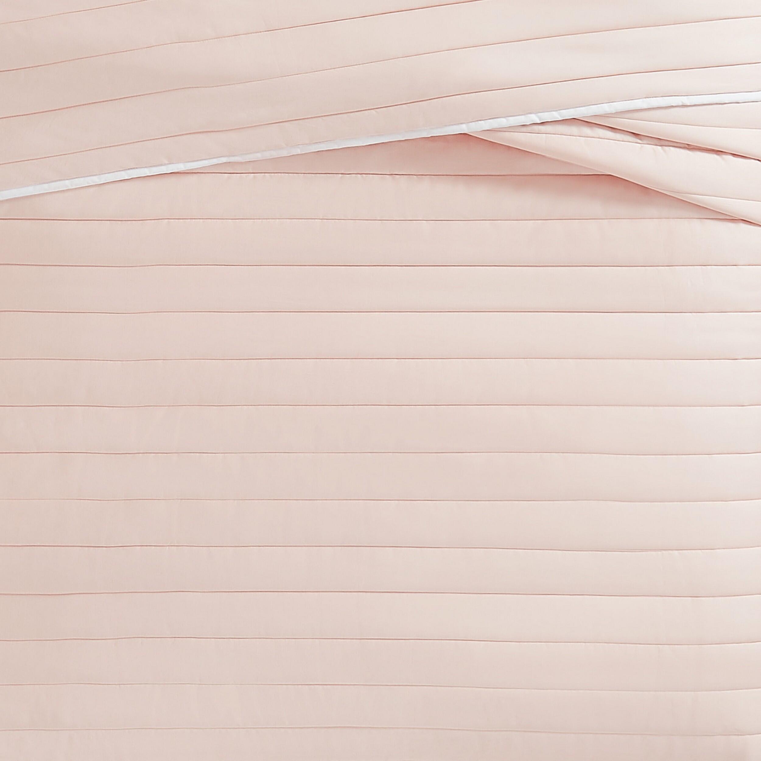 Christian Siriano NY 3-Piece King Quilt Set, Blush, large