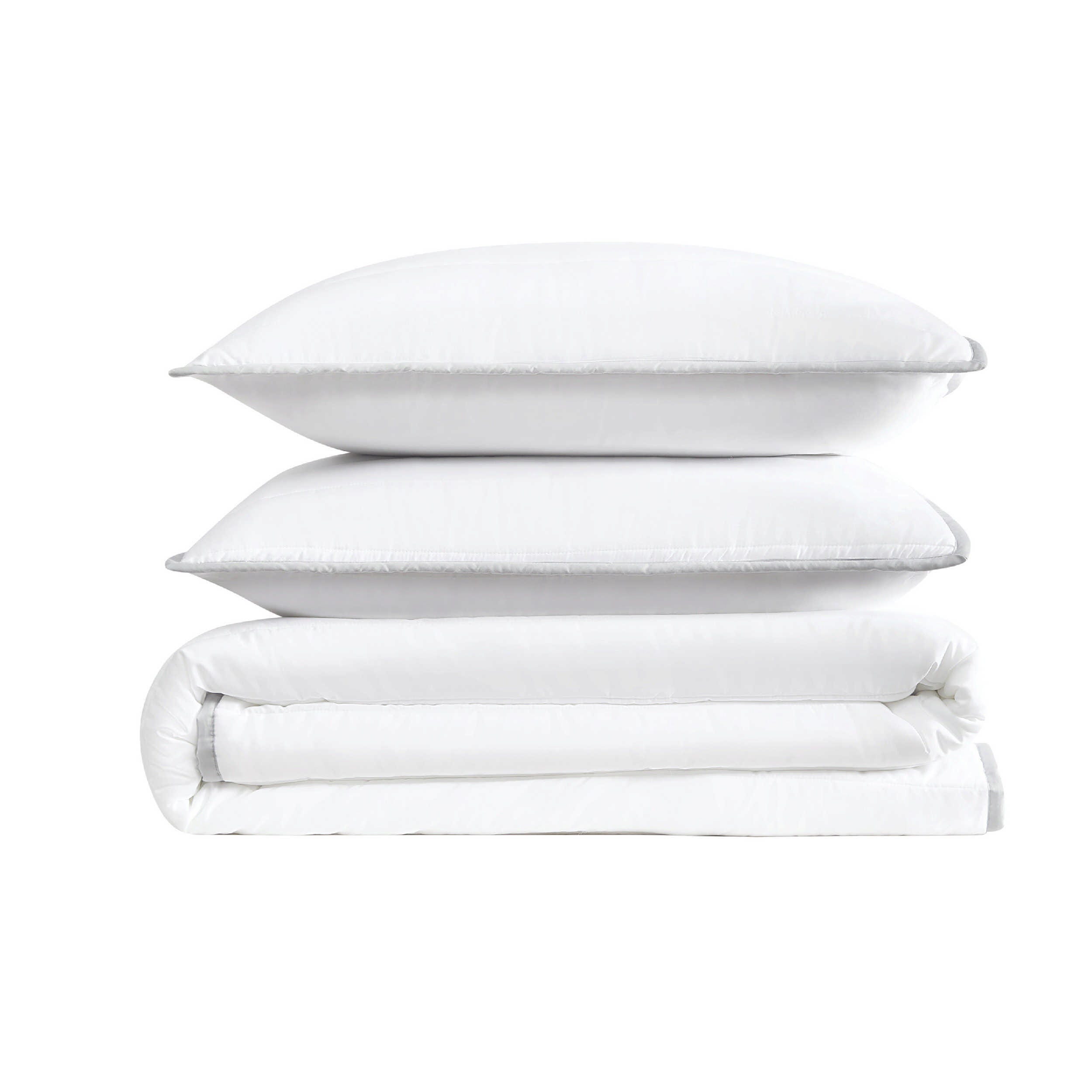 Christian Siriano NY 3-Piece Full/Queen Quilt Set, White, large