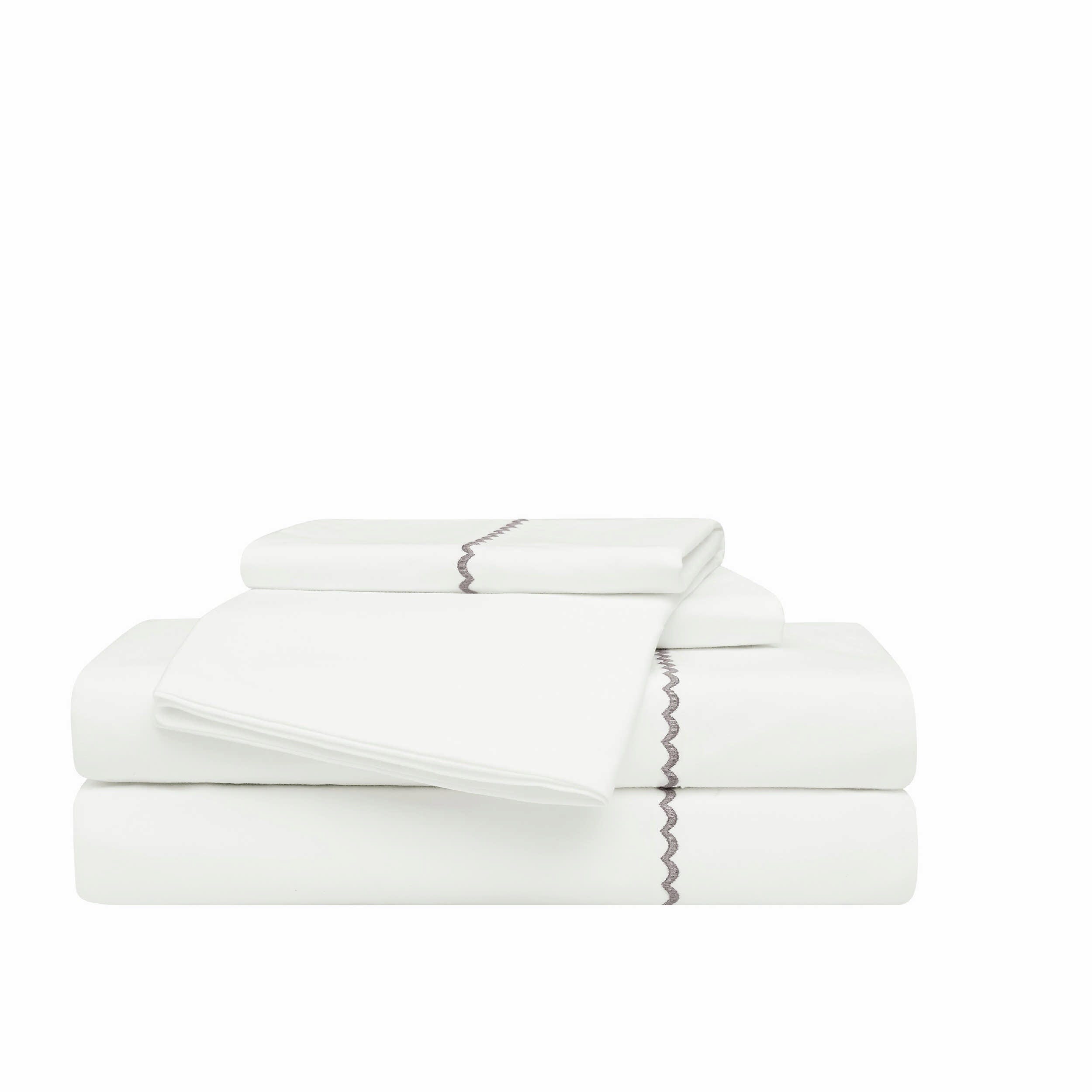 Oceanfront Resort 3-Piece Queen Sheet Set, White, large