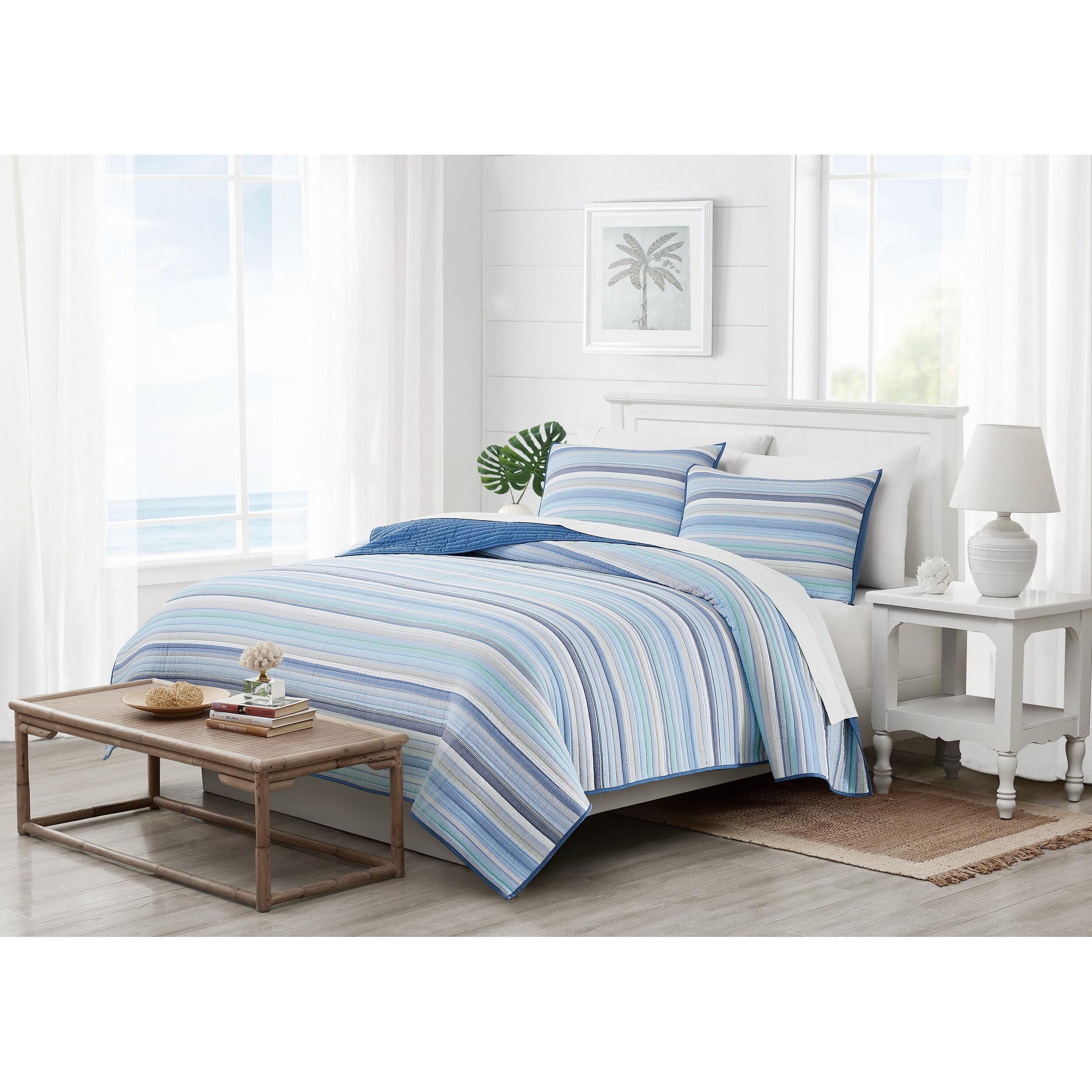 Oceanfront Resort Clearwater 2-Piece Twin XL Quilt Set, Multi, large