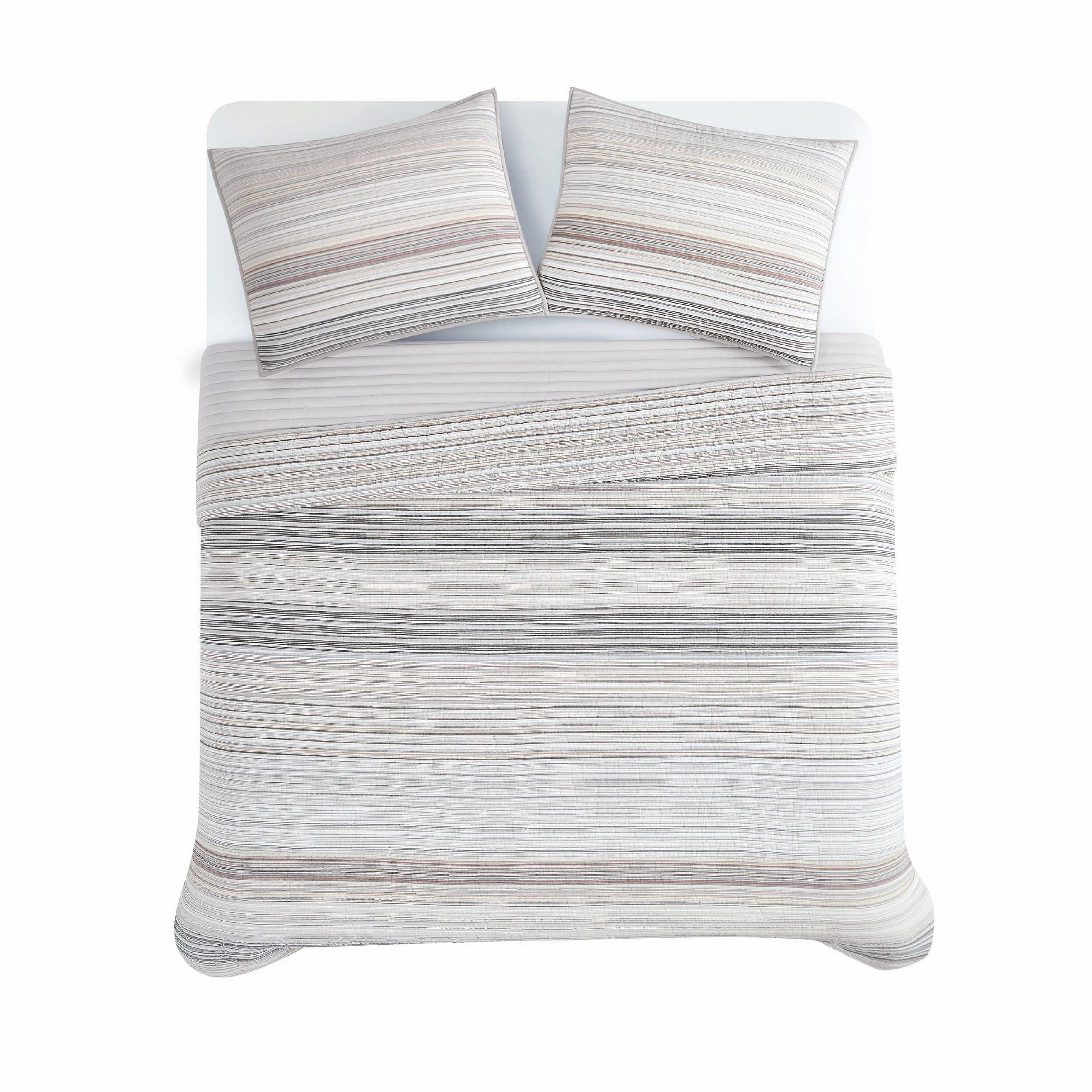 Oceanfront Resort Navarre 3-Piece King Quilt Set, Multi, large