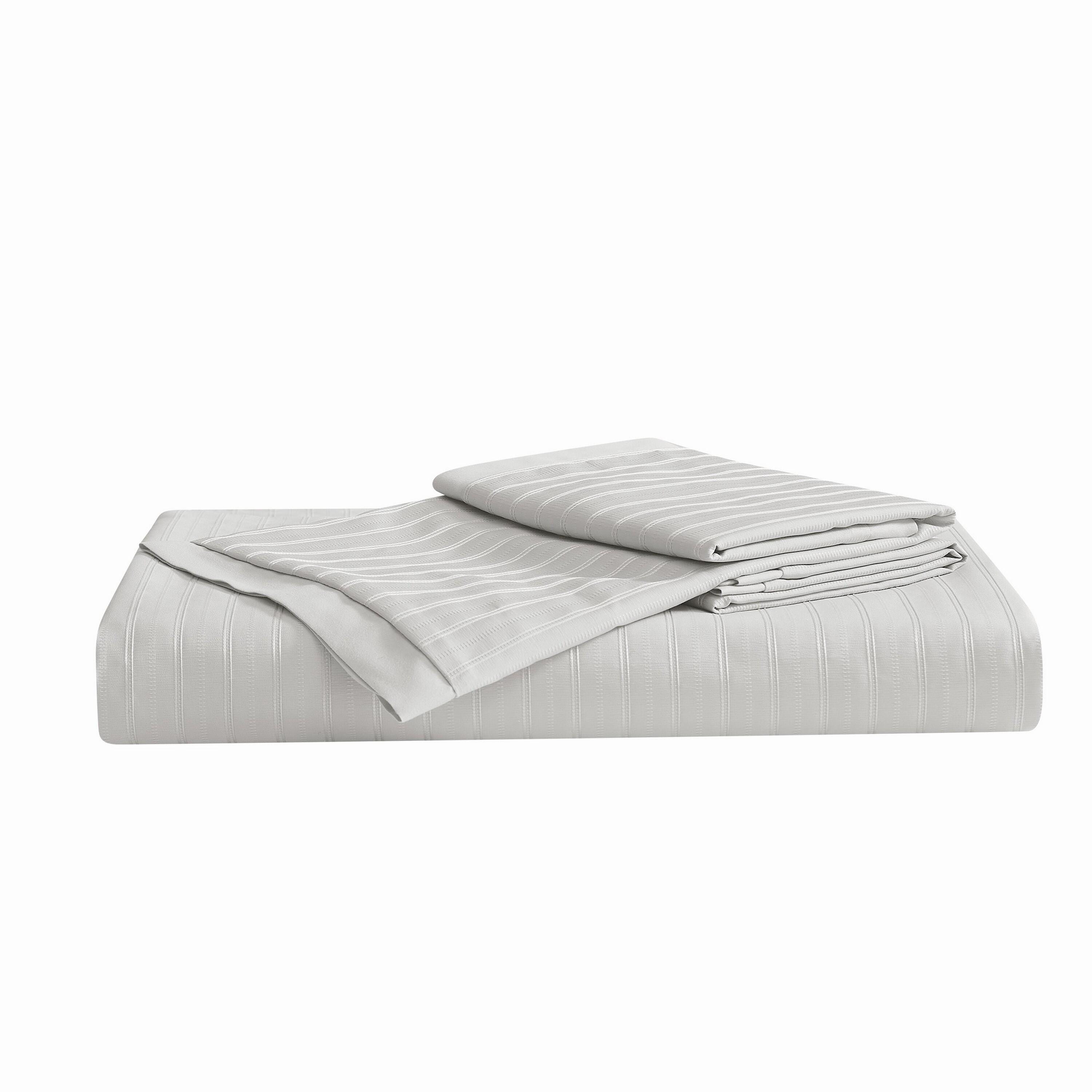 Royal Velvet Olivia 3-Piece King Duvet Set, Gray, large