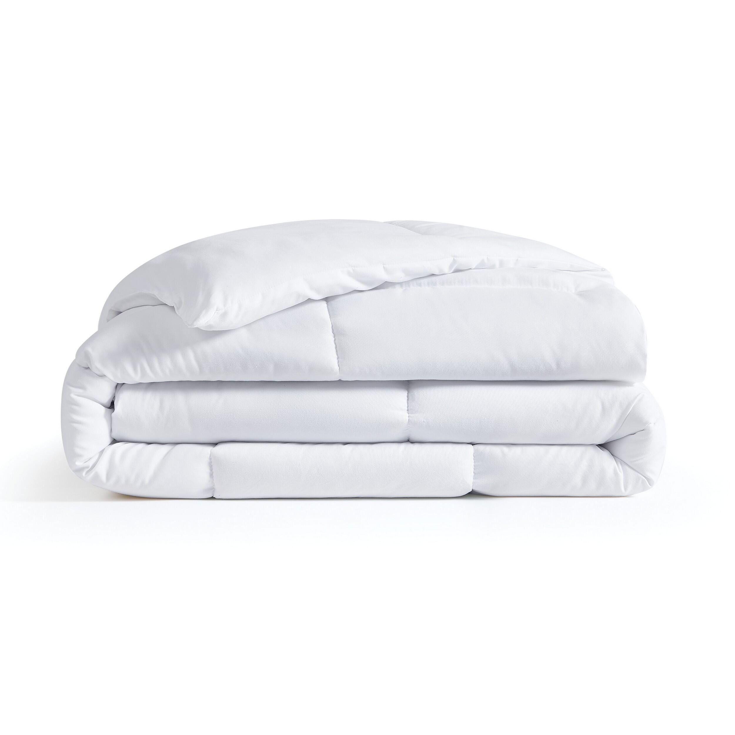 Truly Soft 3-Piece King Comforter Set, White, large