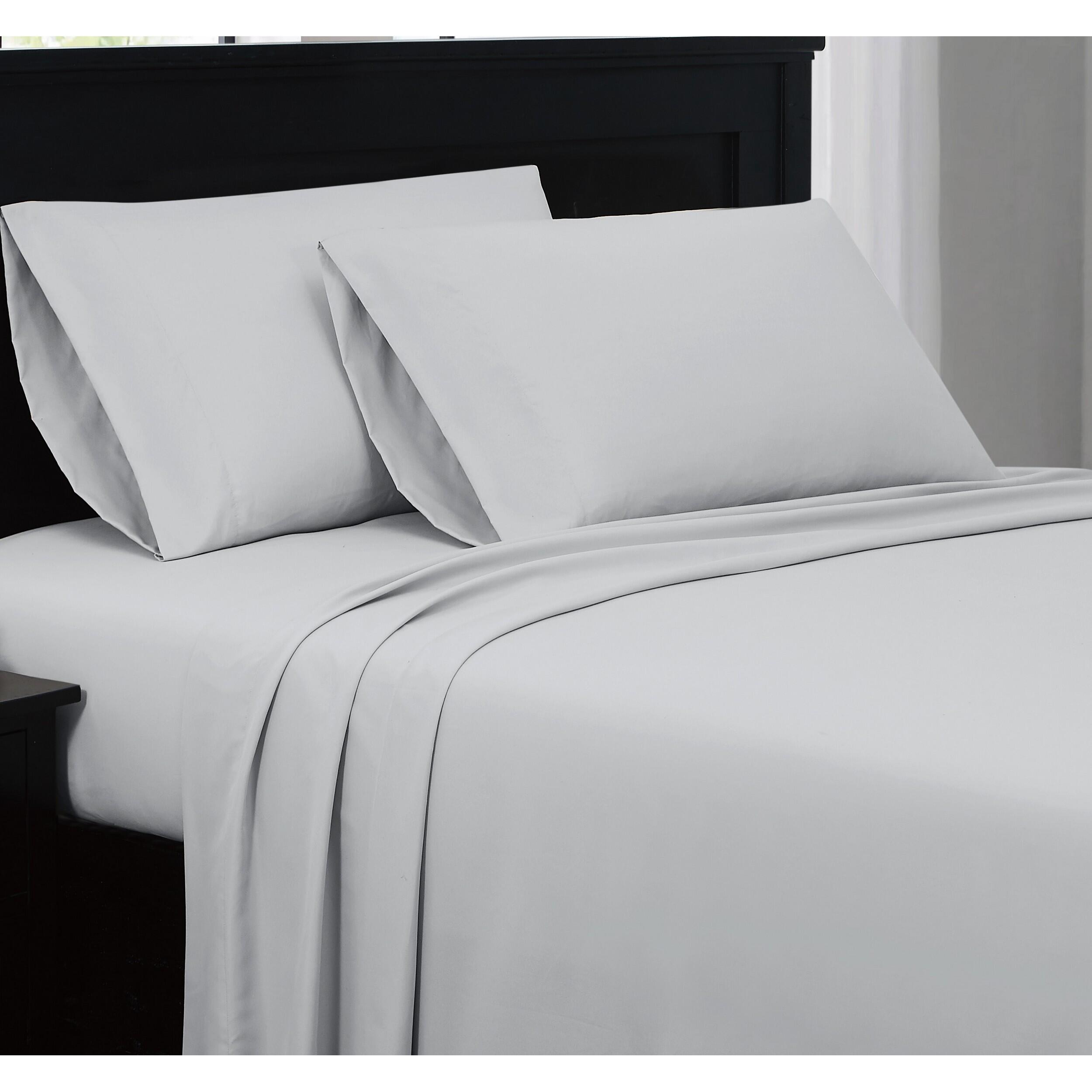 Truly Soft 2-Piece Twin XL Sheet Set, Light Gray, large