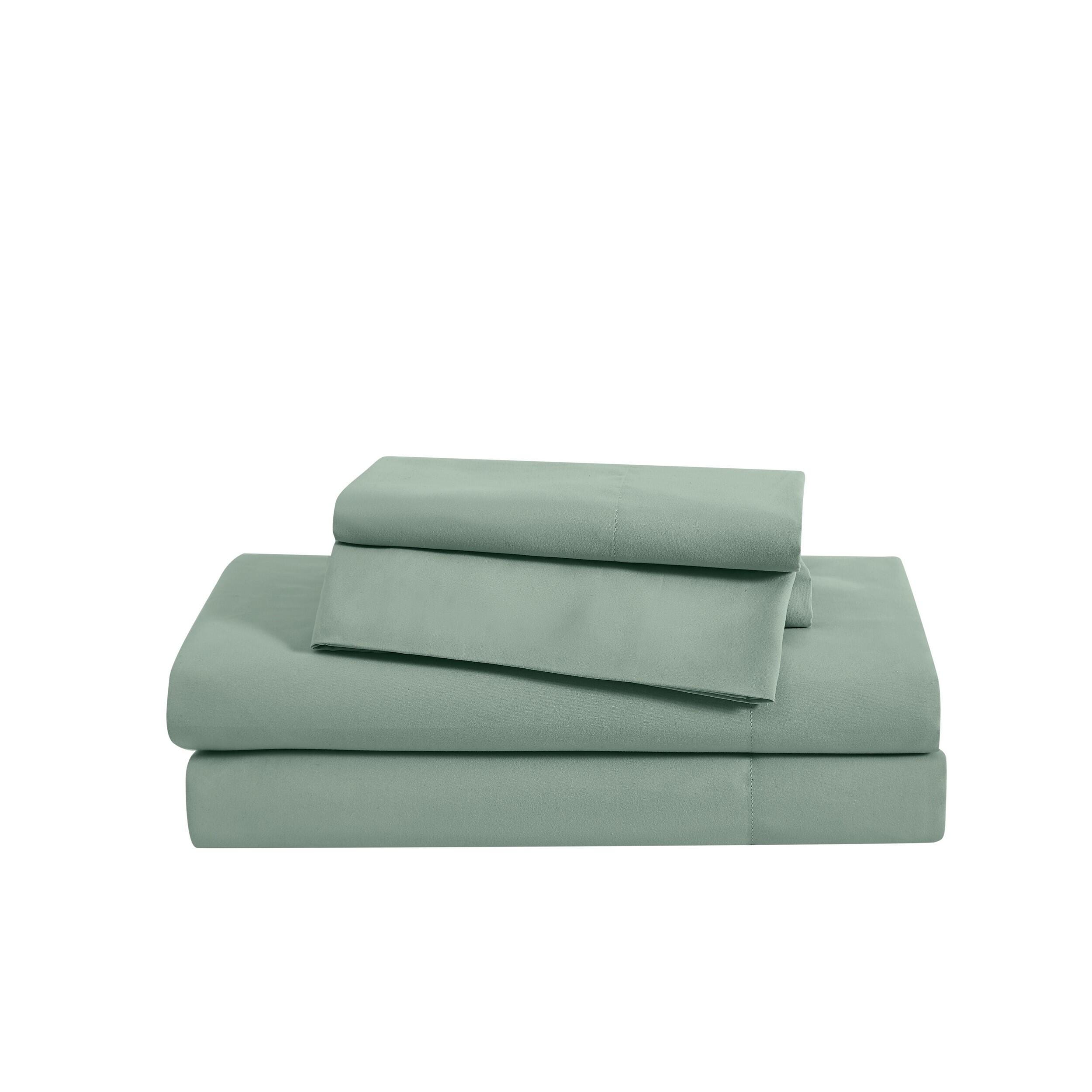 Truly Soft 2-Piece Twin Sheet Set, Green, large