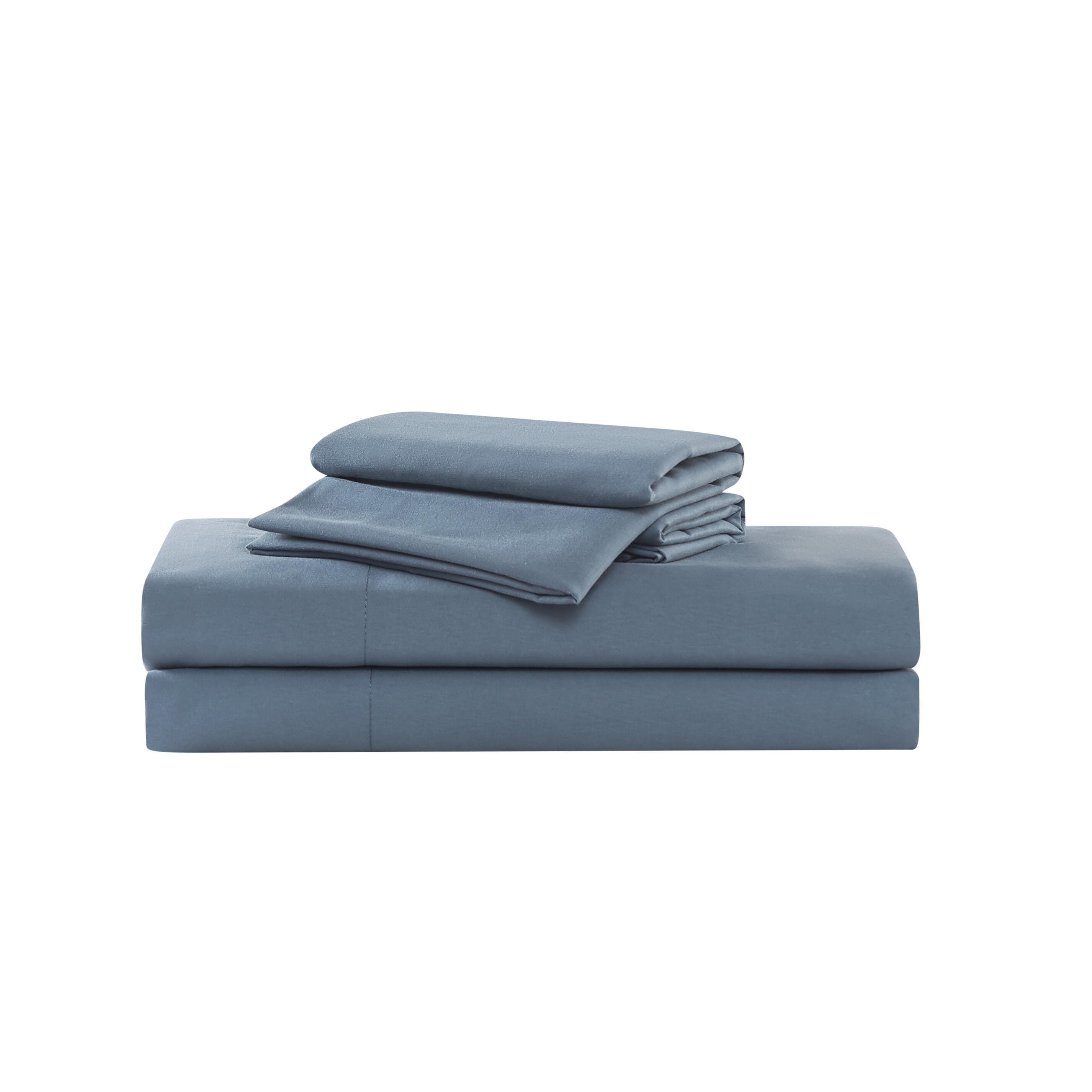 Truly Soft Sustainable 3-Piece California King Sheet Set, Blue, rollover