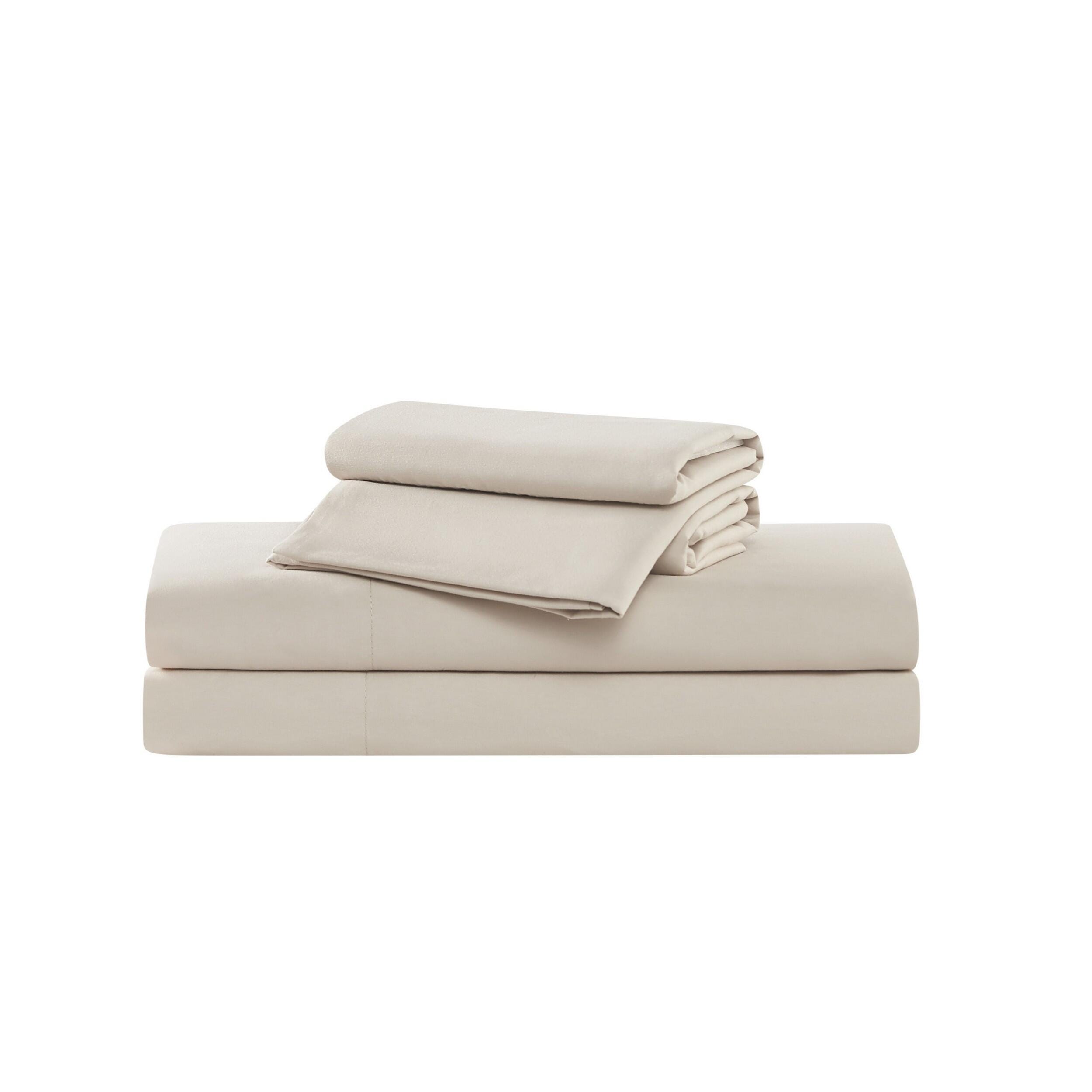Truly Soft Sustainable 2-Piece Twin Sheet Set, Beige, large