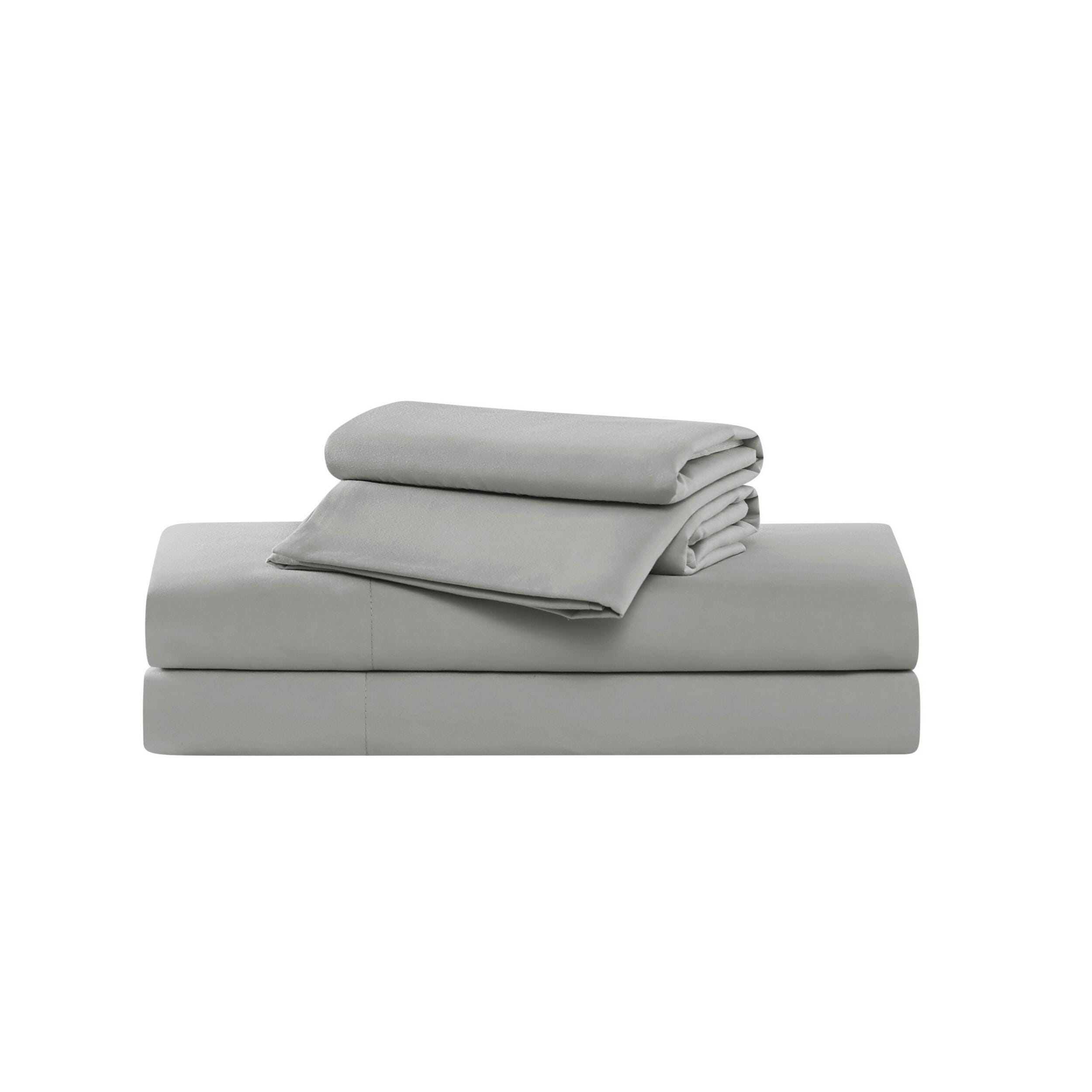 Truly Soft Sustainable 3-Piece King Sheet Set, Gray, large