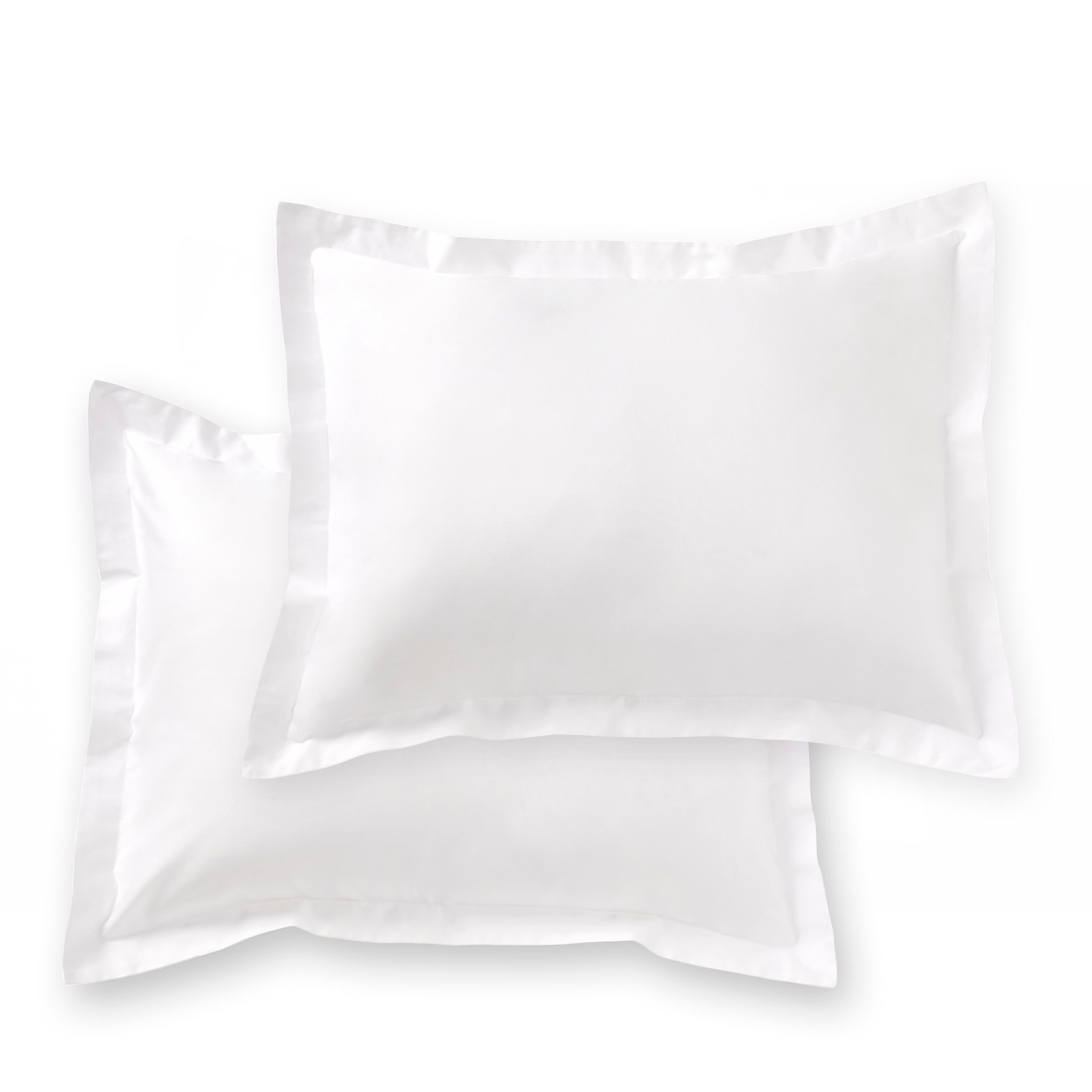 J. Queen New York Premier Sateen 3 Piece King/California King Duvet Cover Set, Crisp White, large