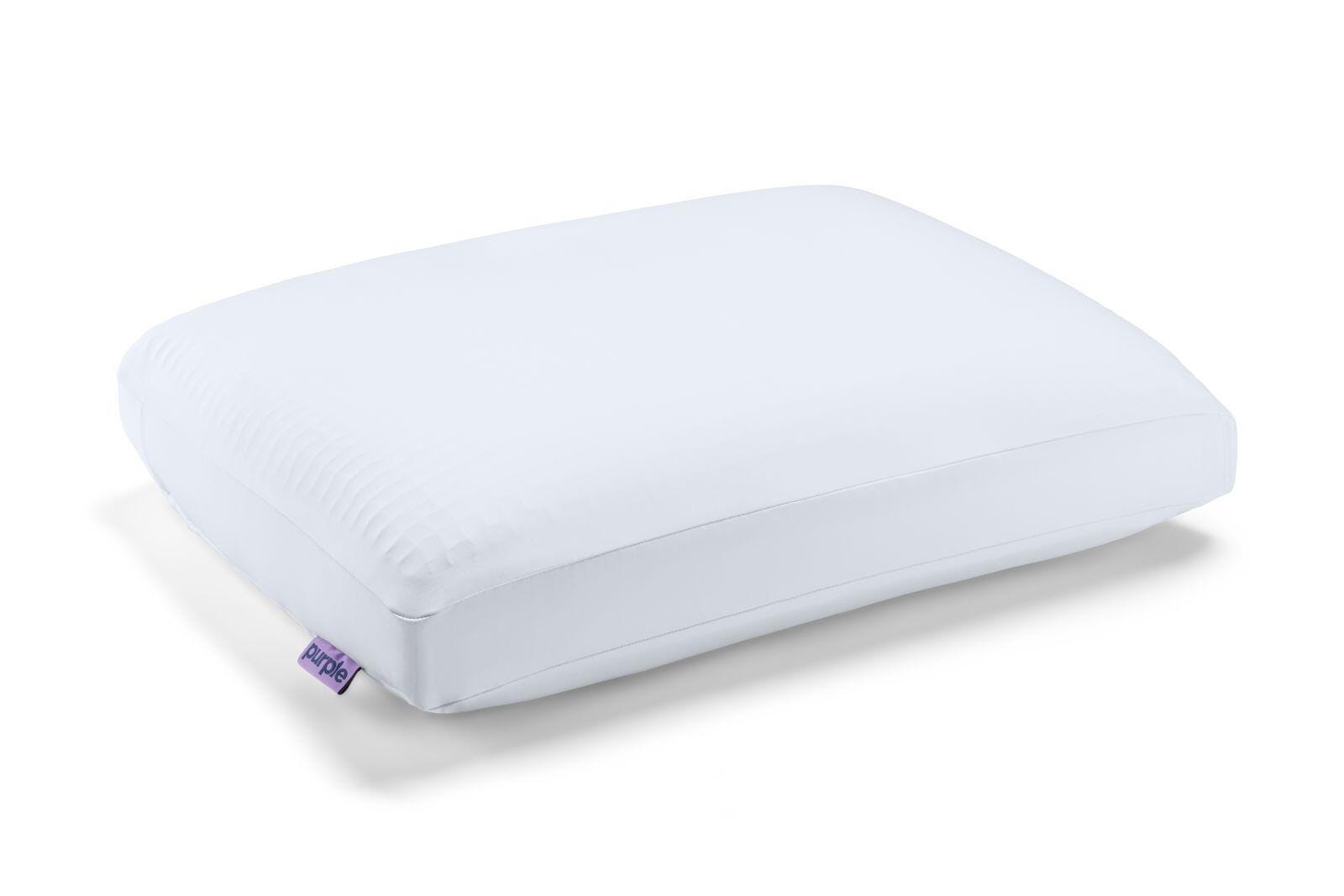 Purple DreamLayer MicroAir Foam Standard Pillow, White, large