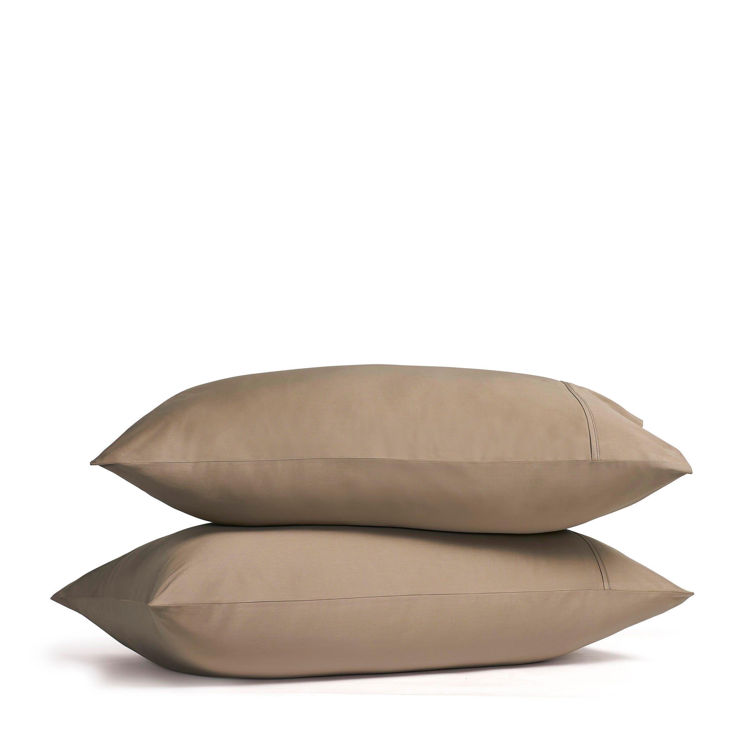 J. Queen New York Premier Sateen King Pillow Case (Set of 2), Bronze, large