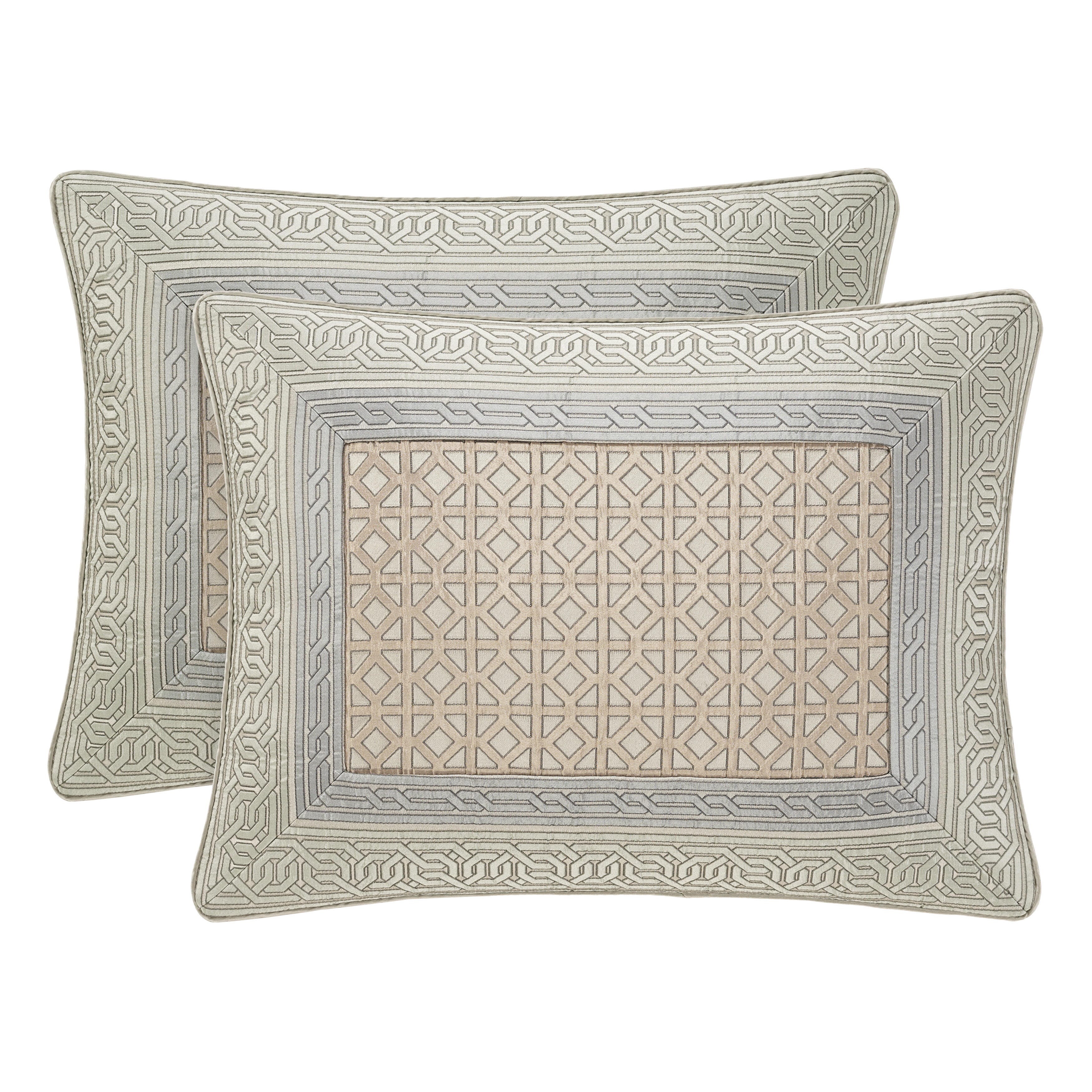 J. Queen New York Alaro 4 Piece King Comforter Set, Spa, large