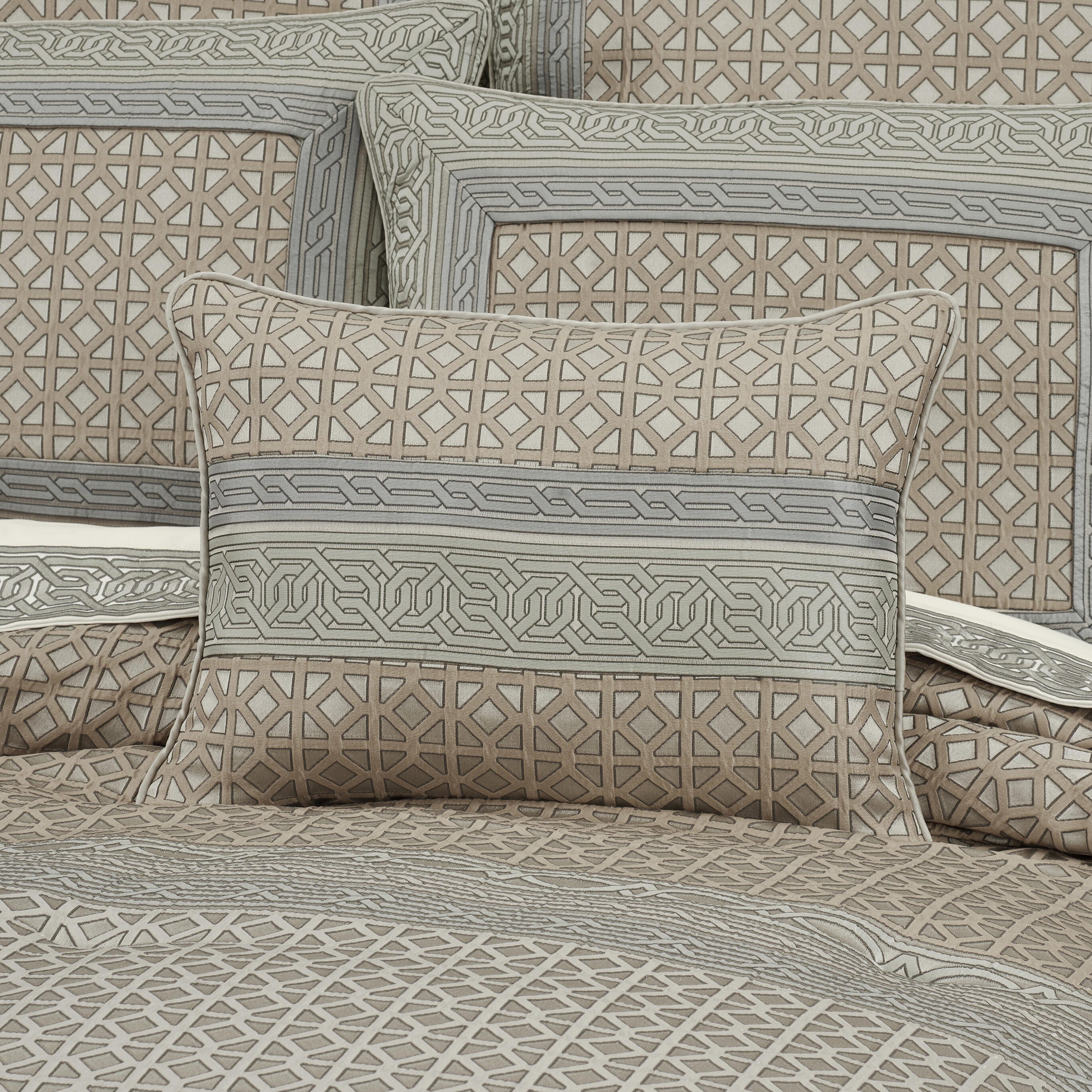 J. Queen New York Alaro Boudoir Decorative Throw Pillow, Spa, rollover
