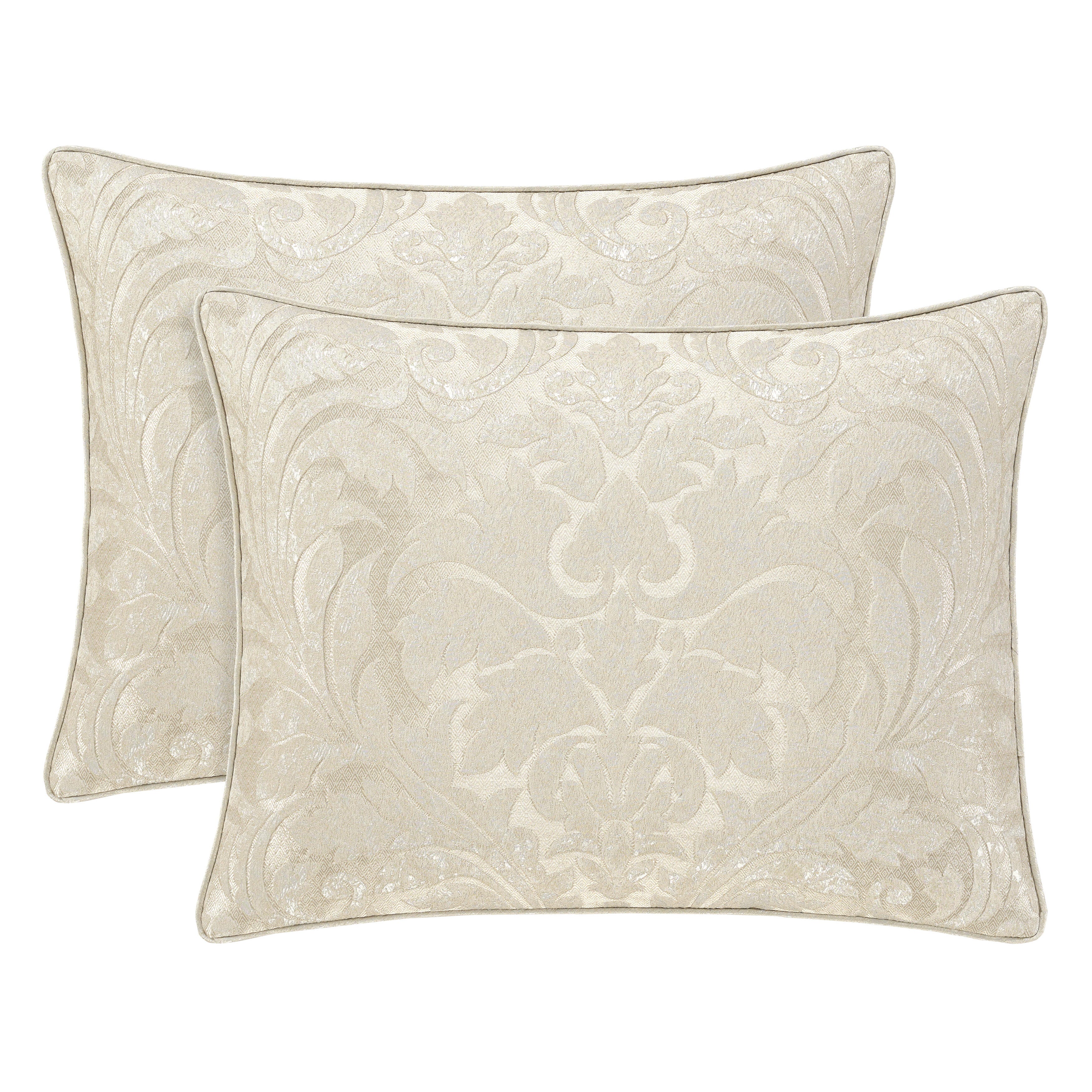J. Queen New York Celine 4 Piece Queen Comforter Set, Champagne, large
