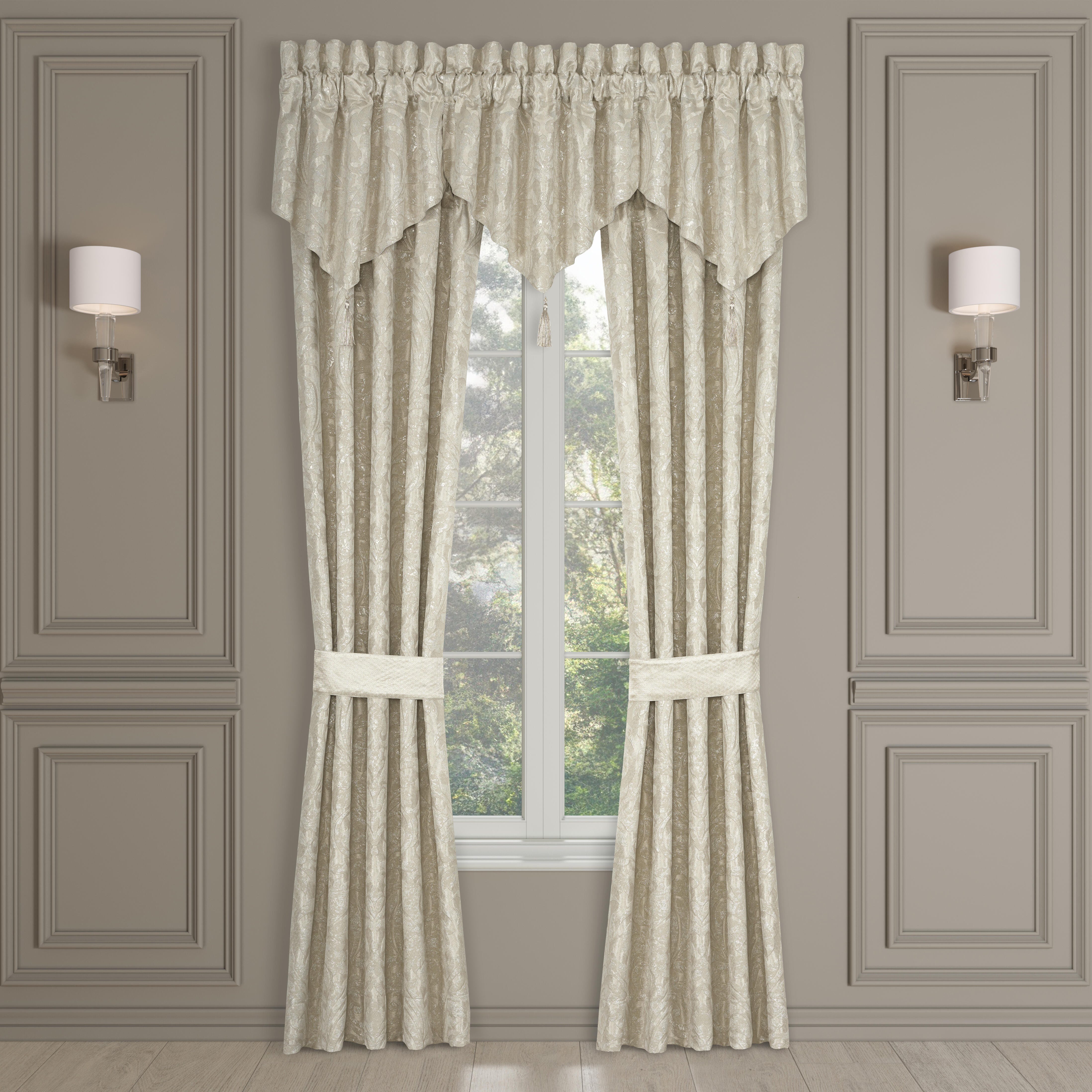 J. Queen New York Celine Window Valance, , large
