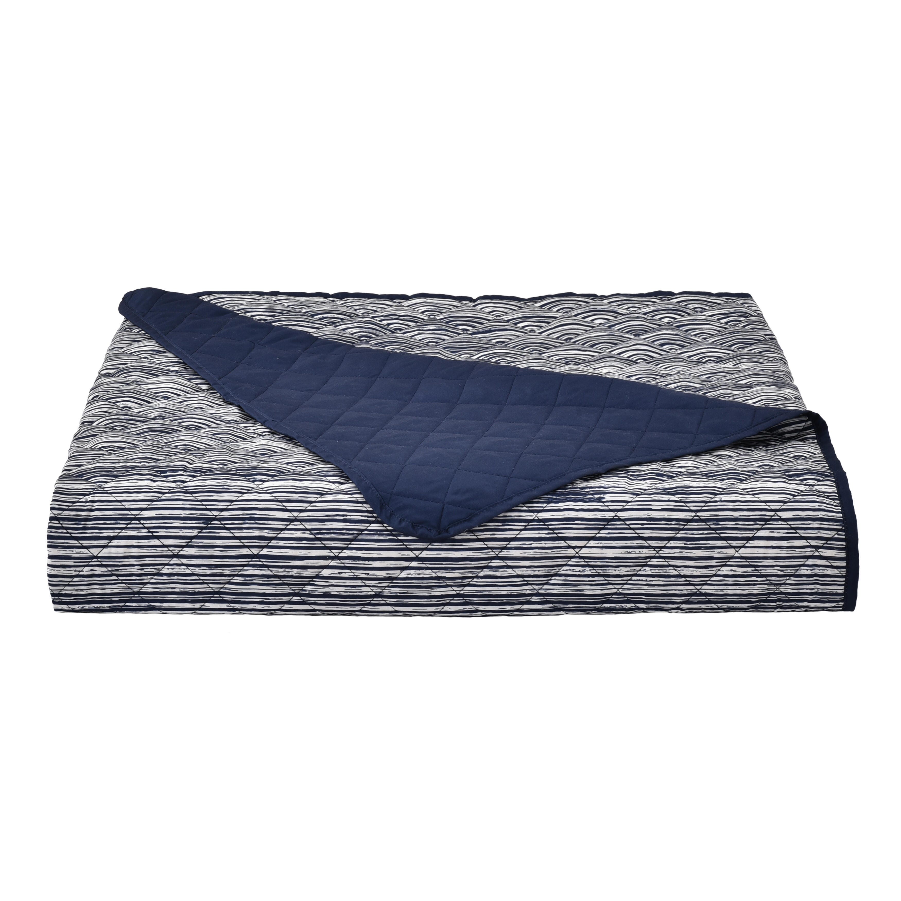 Royal Court Dalton 2 Piece Twin/Twin Xl Quilt Set, Navy, large