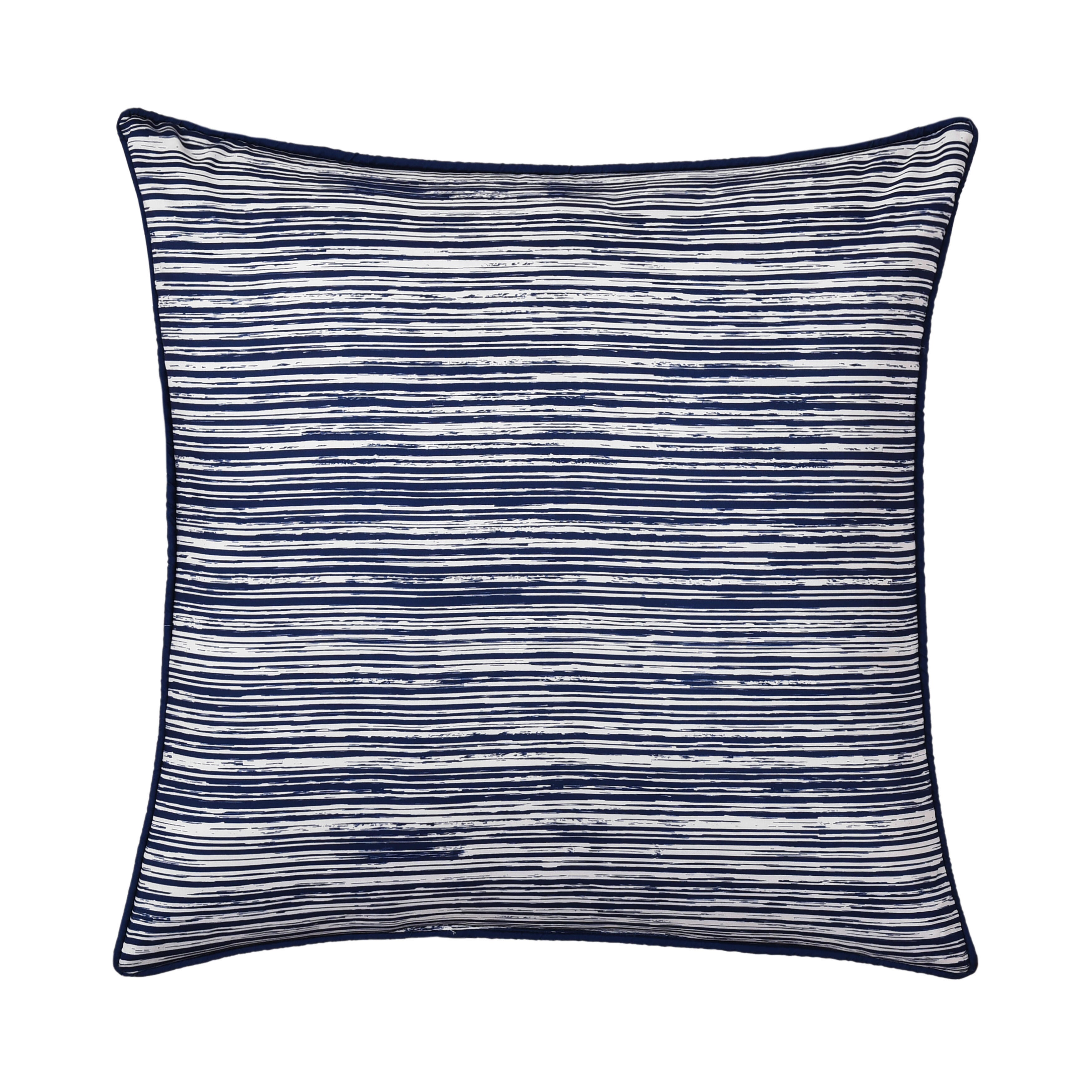 Royal Court Dalton Square Decorative Throw Pillow, Navy, large