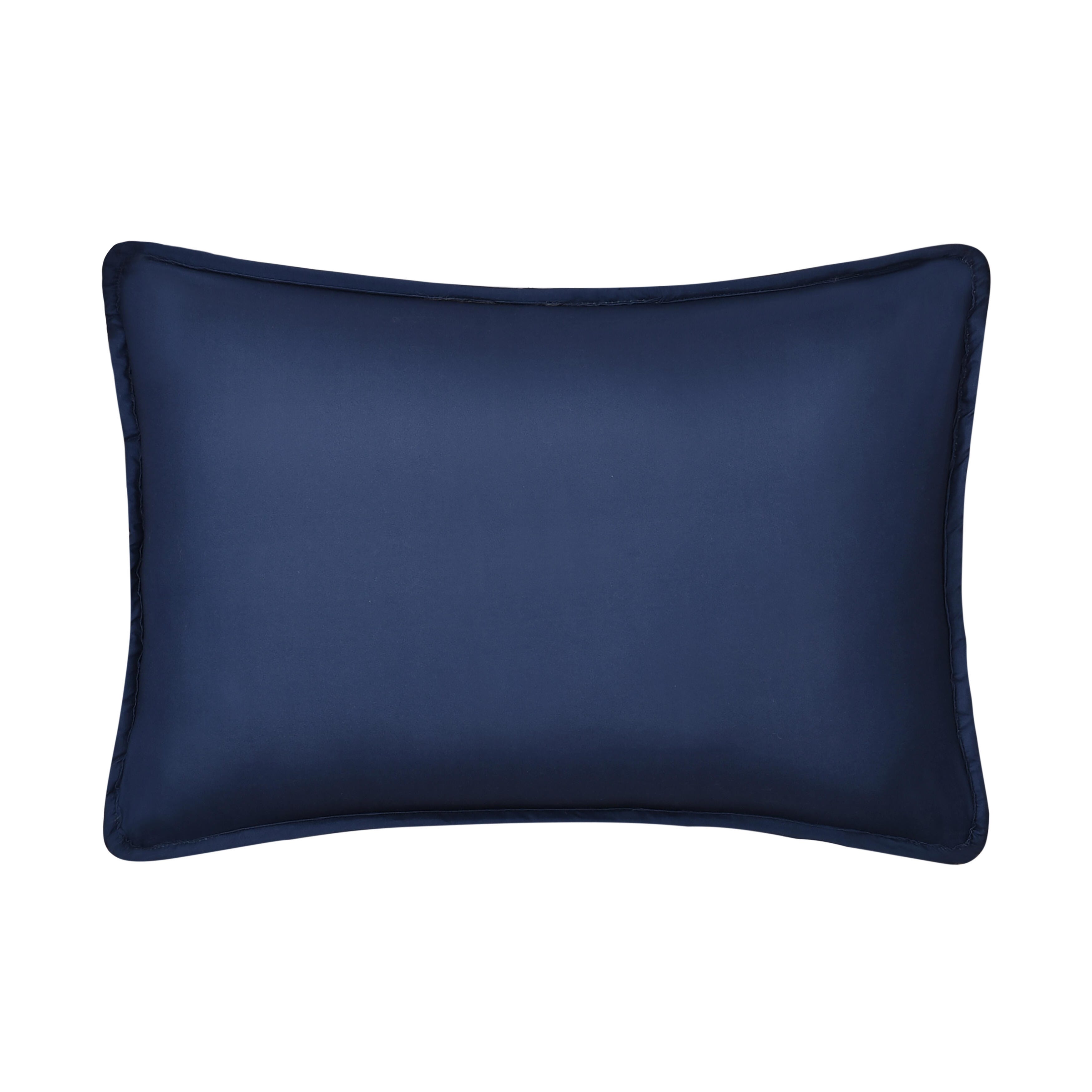 Royal Court Dalton Boudoir Decorative Throw Pillow, Navy, large