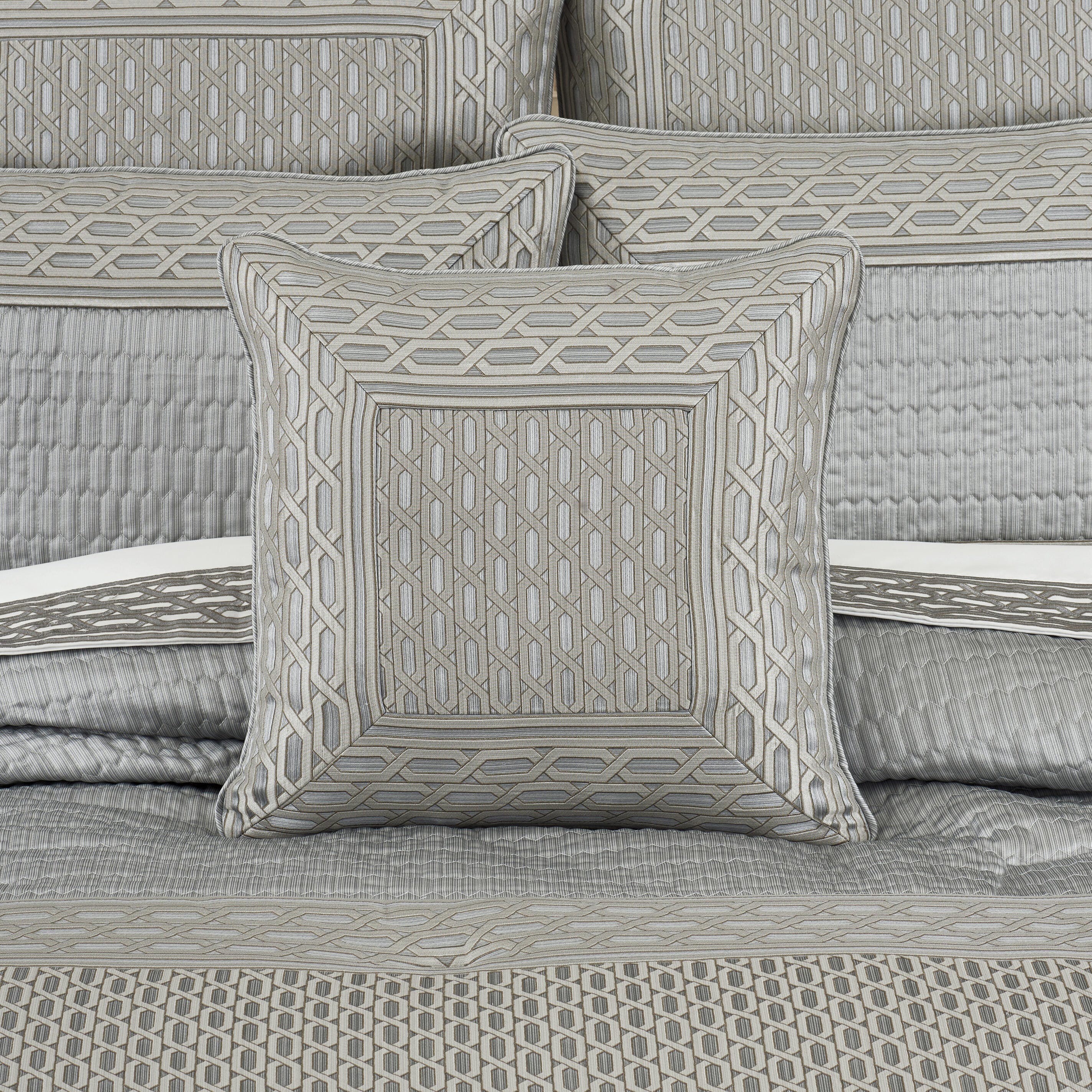 J. Queen New York Metropolitan Decorative Throw Pillow, , large