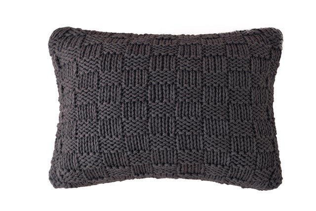 Ashley Luxe Chess Knit Dutch Euro Pillow