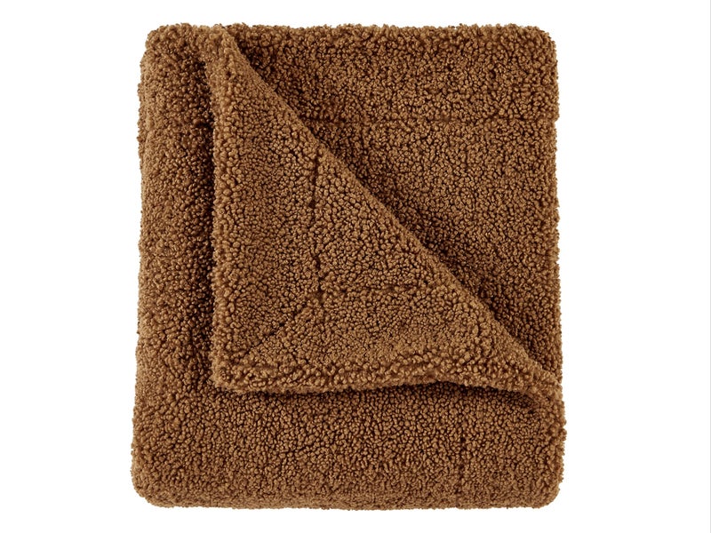 Ashley Luxe Teddy Throw Blanket