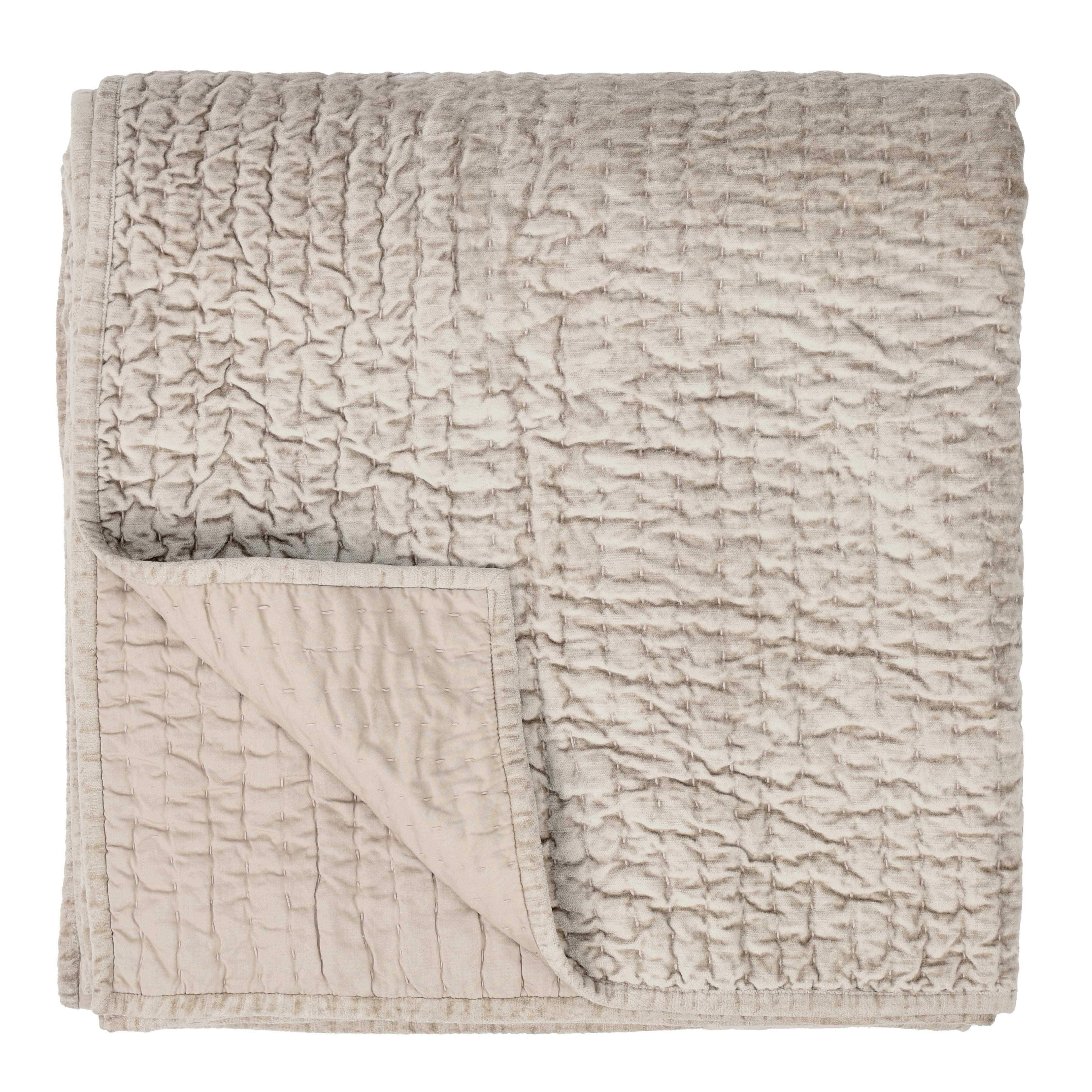 Ashley Luxe Oversized Velvet Throw, , rollover