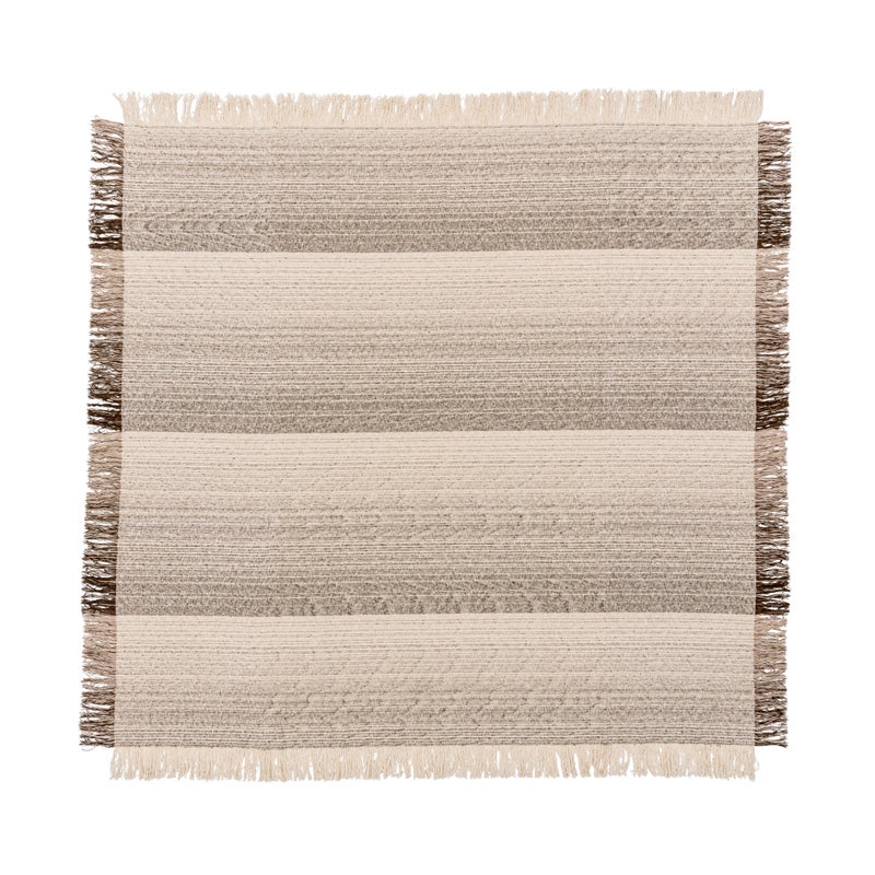 Ashley Luxe Ombre Throw Blanket, Brown