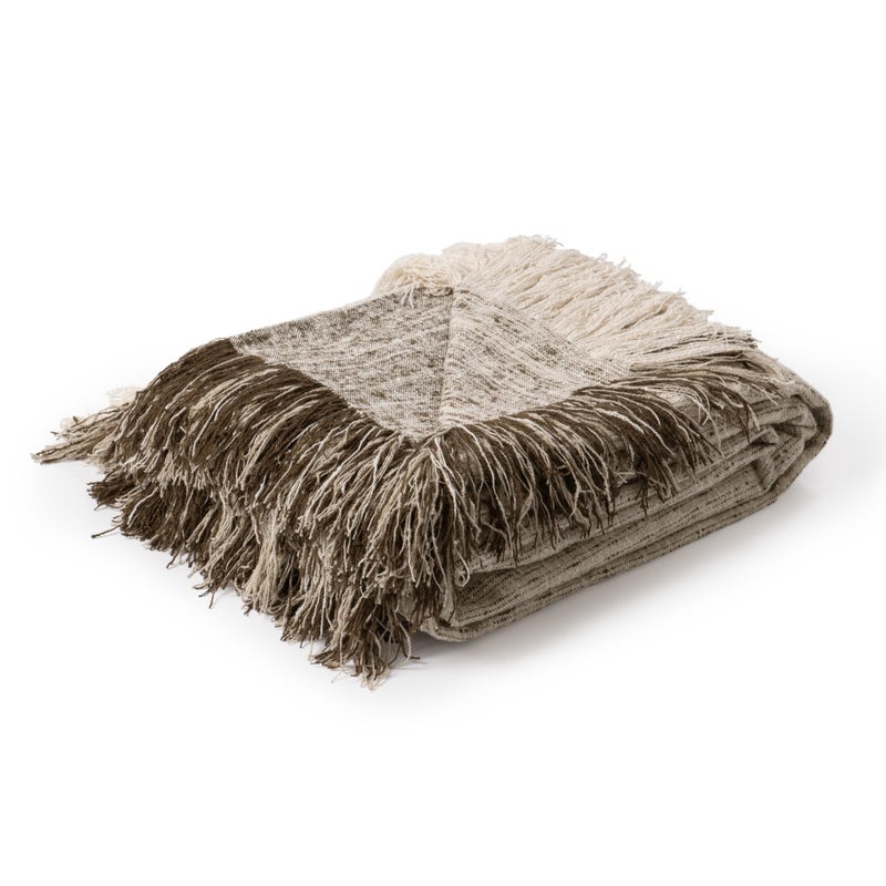 Ashley Luxe Ombre Throw Blanket