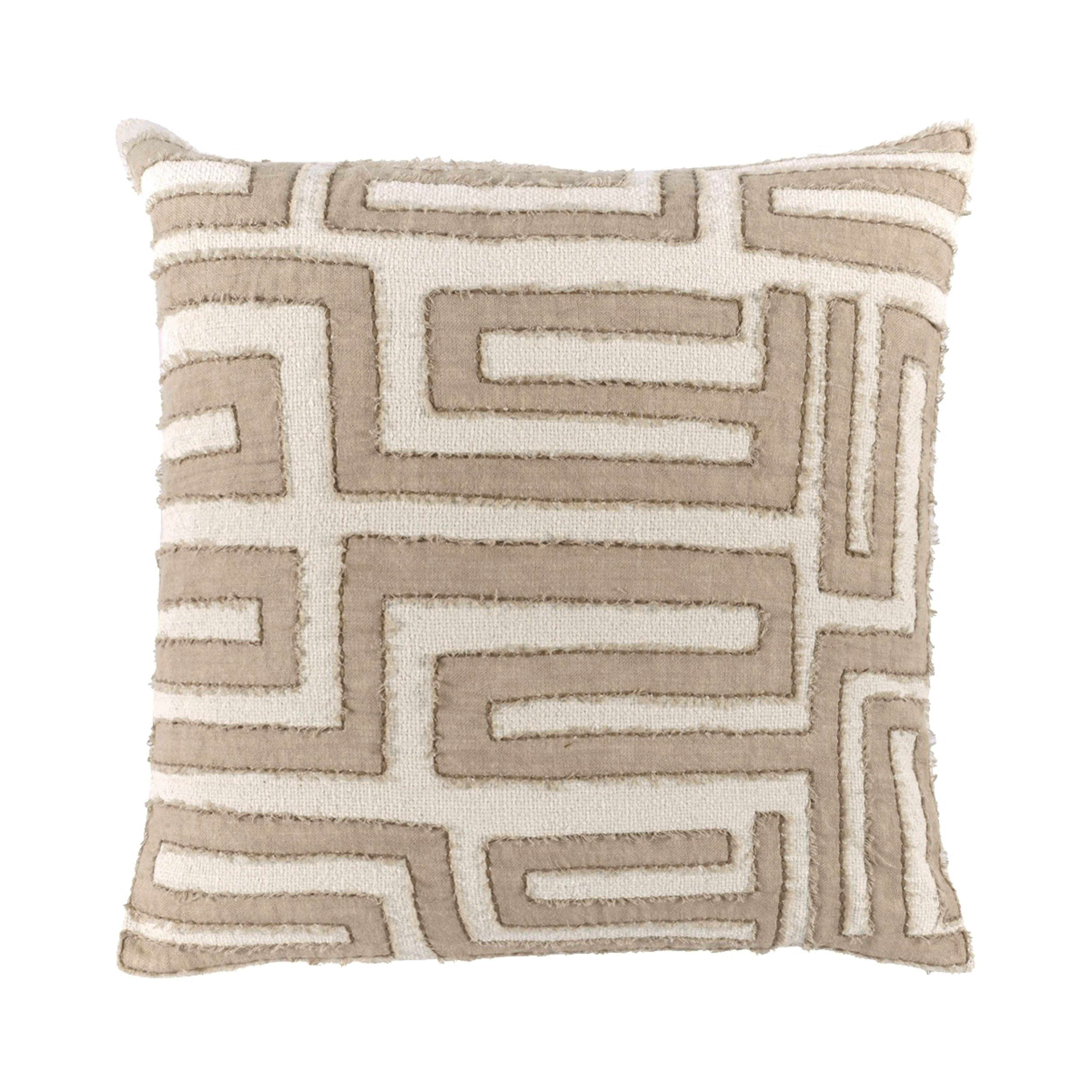 Ashley Luxe Decorative Pillow 22 x 22, , large