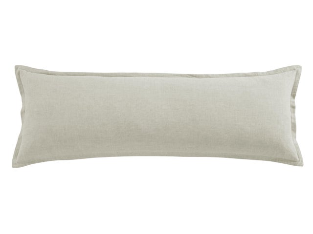 Ashley Luxe French Flax Linen Lumbar Pillow